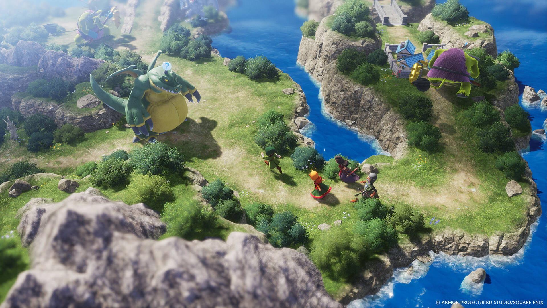 Скриншот: DRAGON QUEST VII Reimagined
