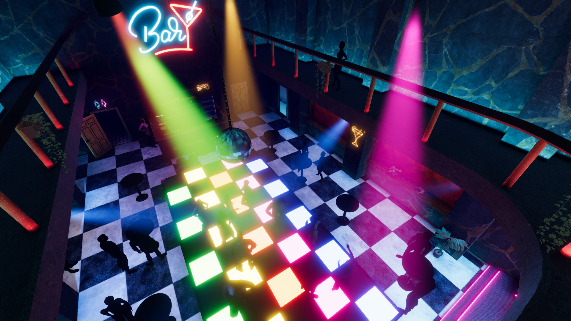 Скриншот: Under the Disco Lights - 80's Bar Simulator