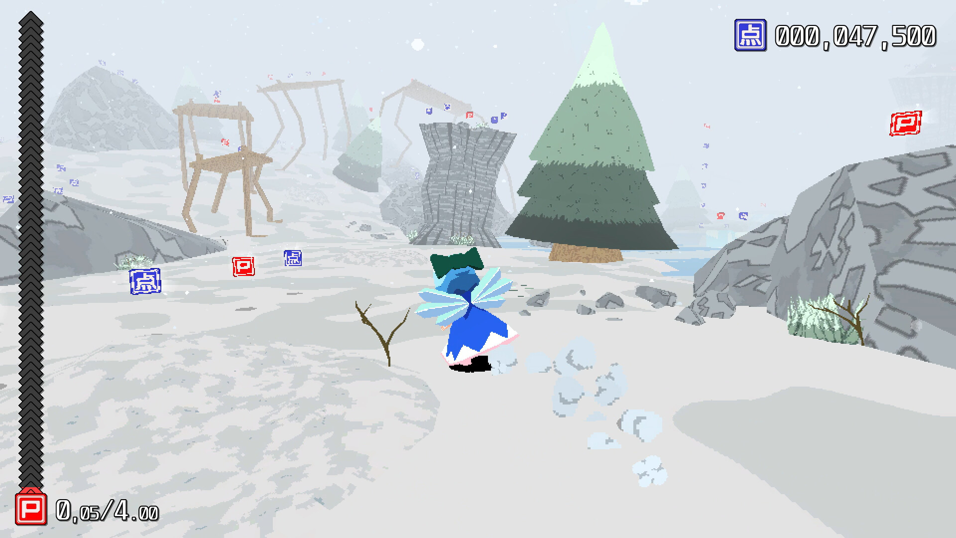 Скриншот: Cirno! Lifts a Boulder