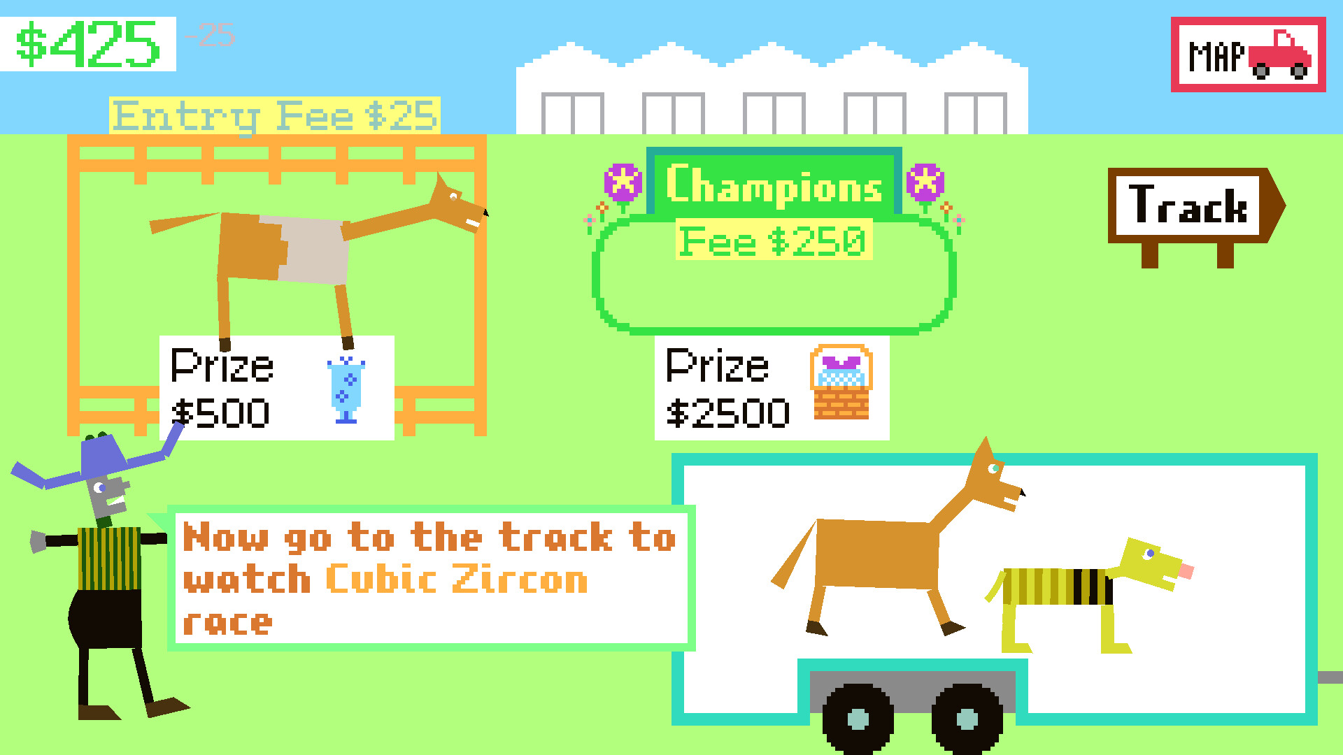 Скриншот: Horsey Game