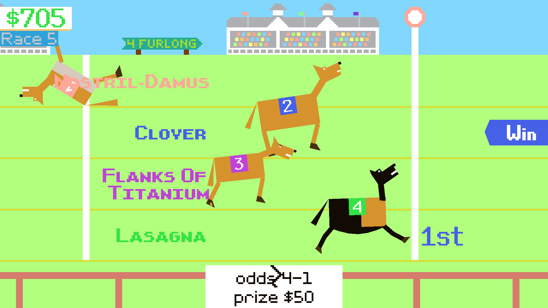 Скриншот: Horsey Game