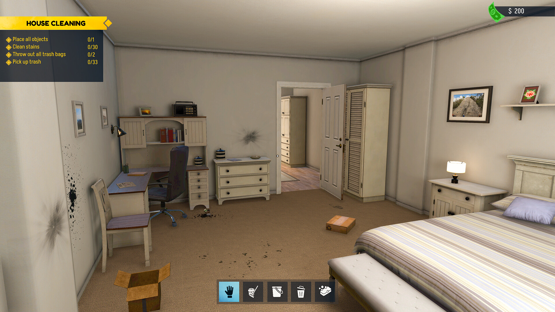 Скриншот: House Cleaner Simulator