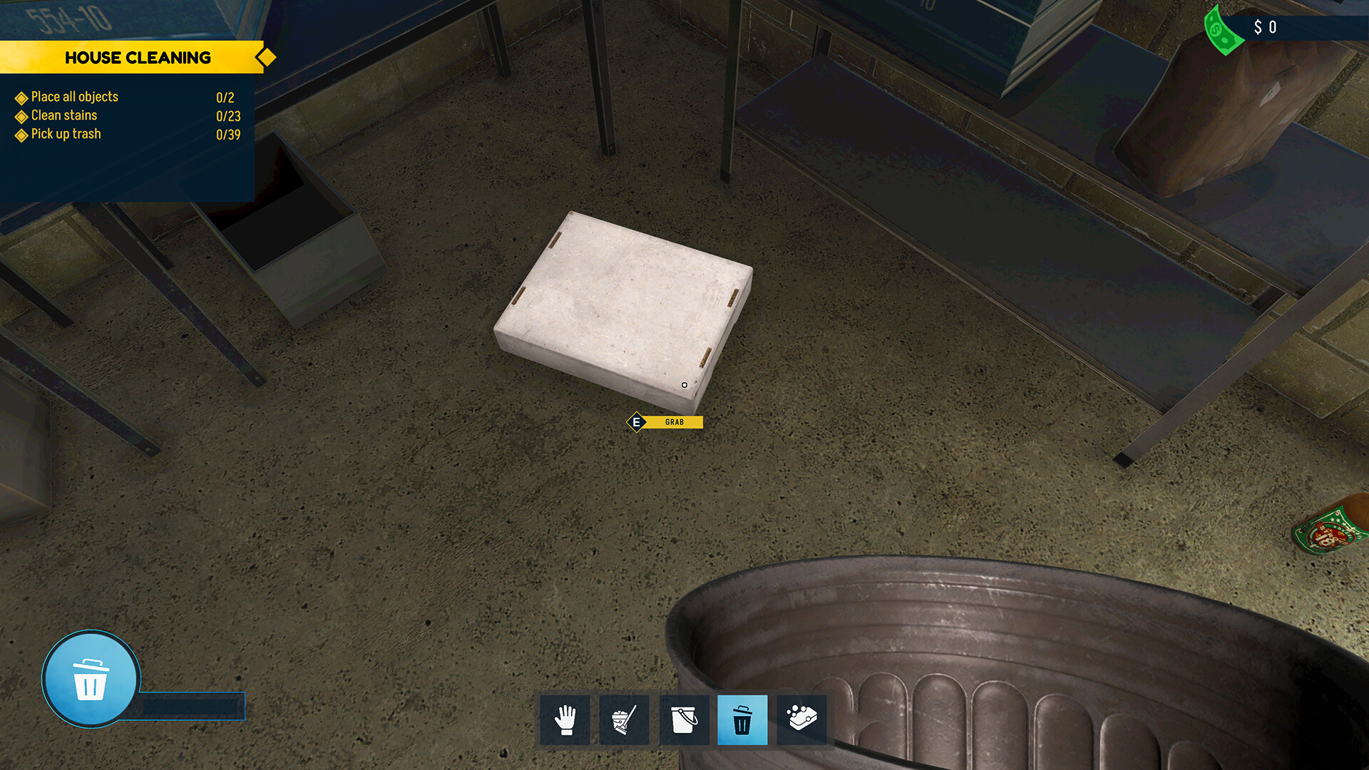 Скриншот: House Cleaner Simulator