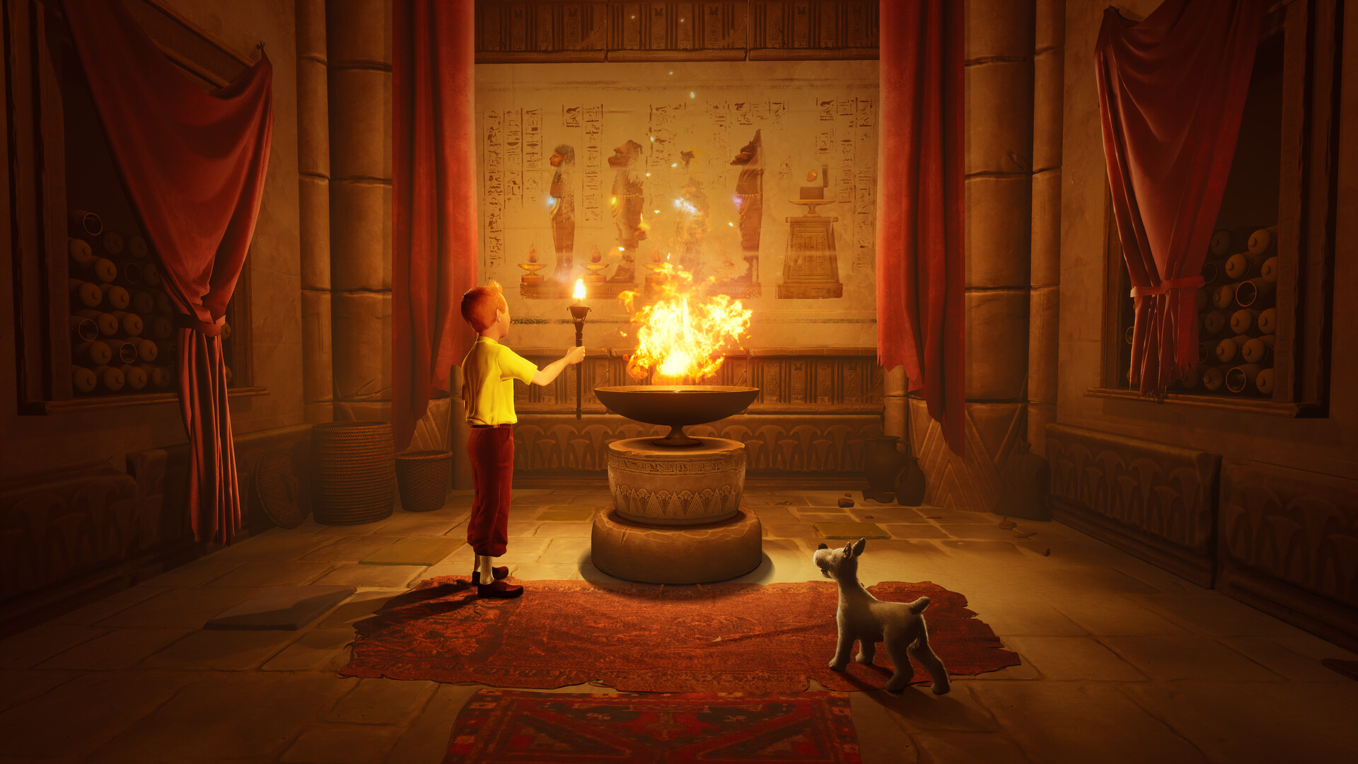 Скриншот: Tintin Reporter - Cigars of the Pharaoh