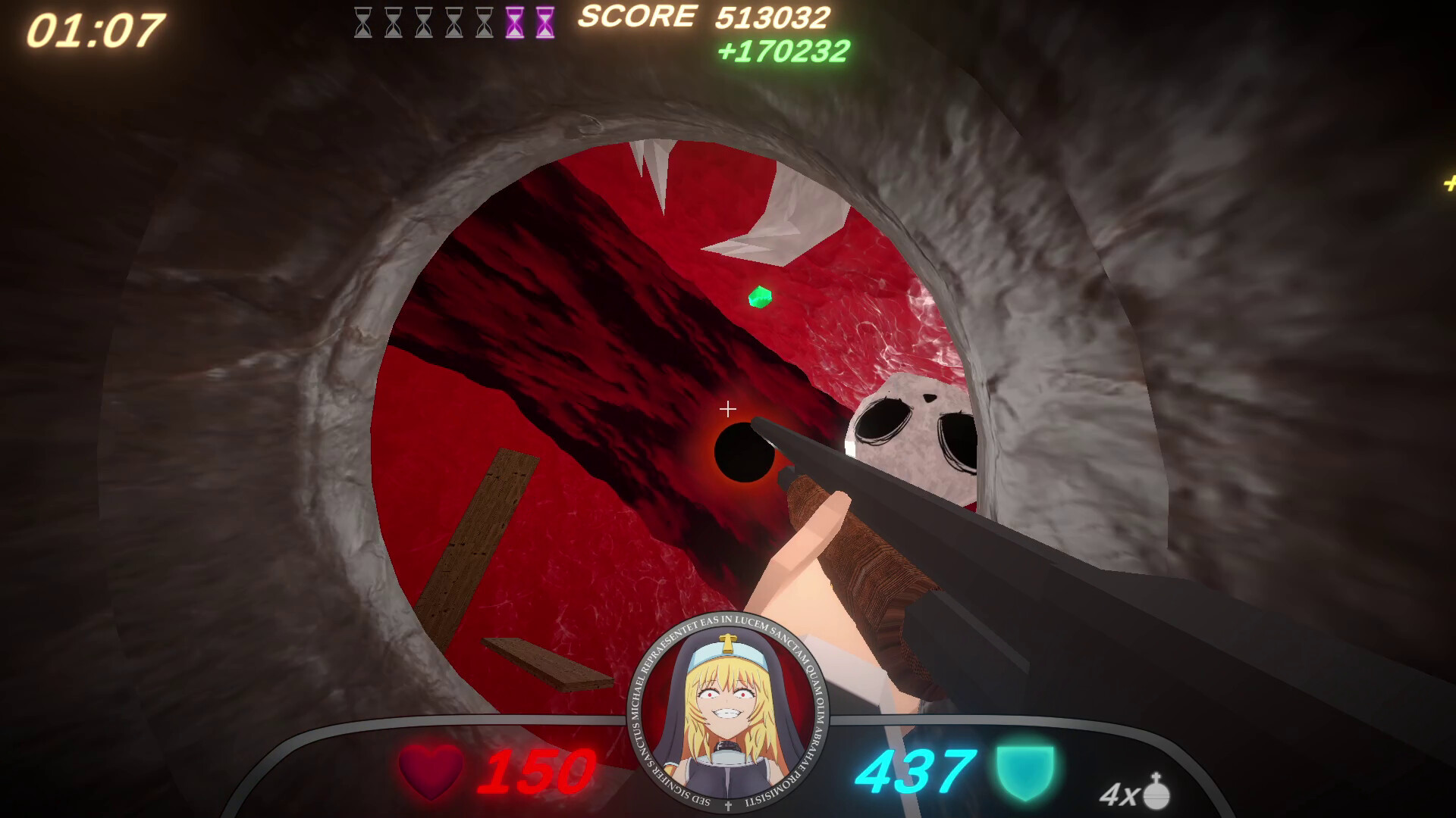 Скриншот: Guns and Nuns: Storming Hell