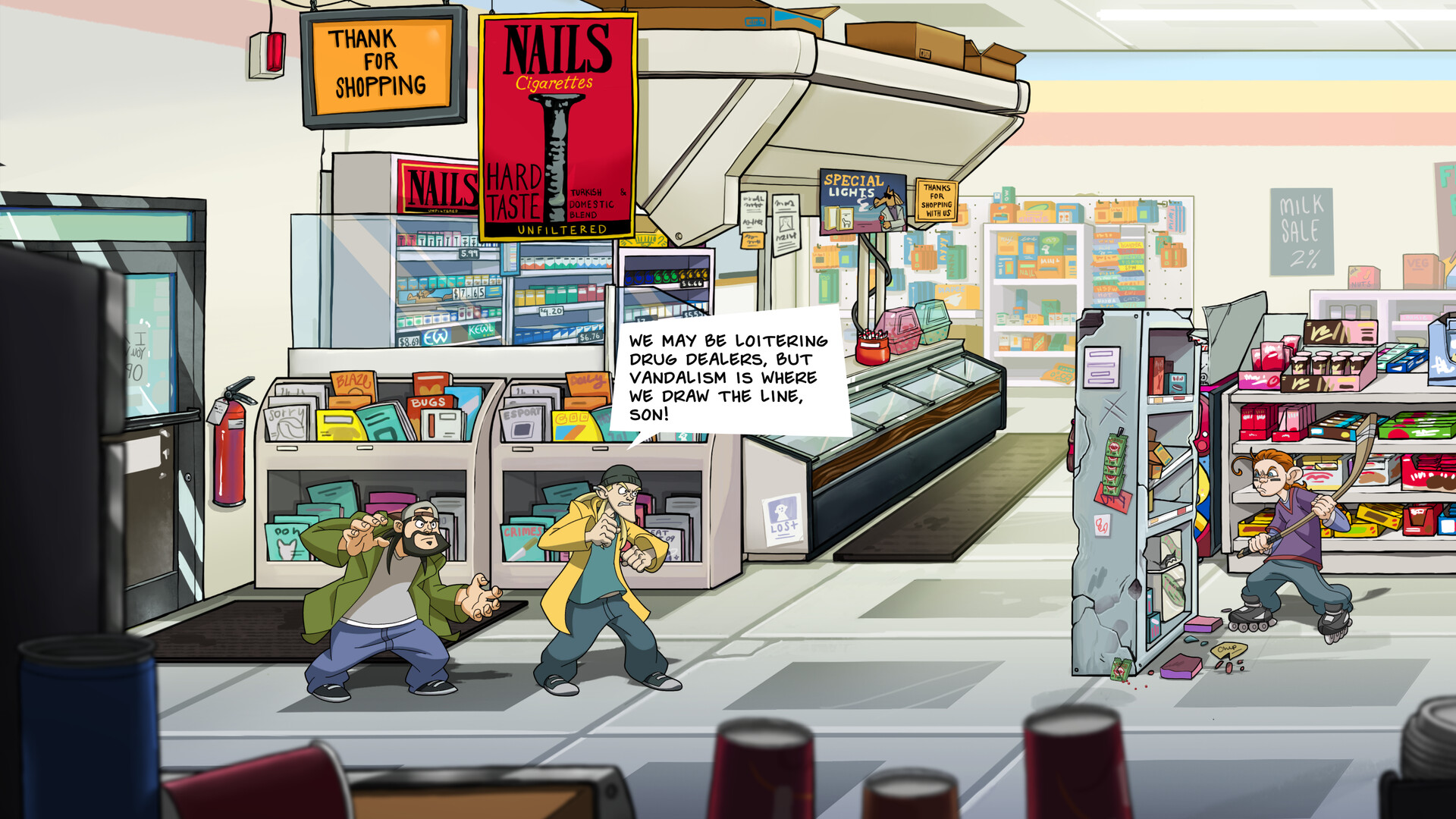 Скриншот: Jay and Silent Bob: Chronic Blunt Punch