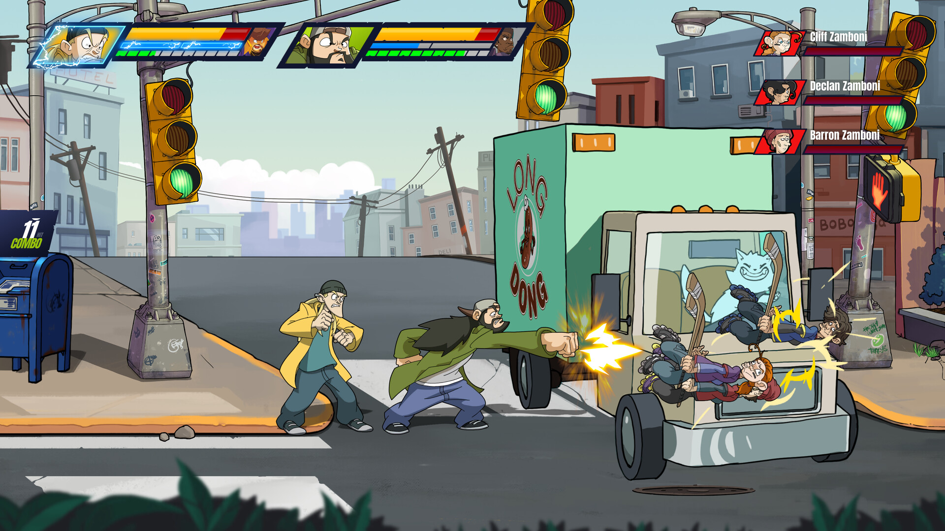 Скриншот: Jay and Silent Bob: Chronic Blunt Punch