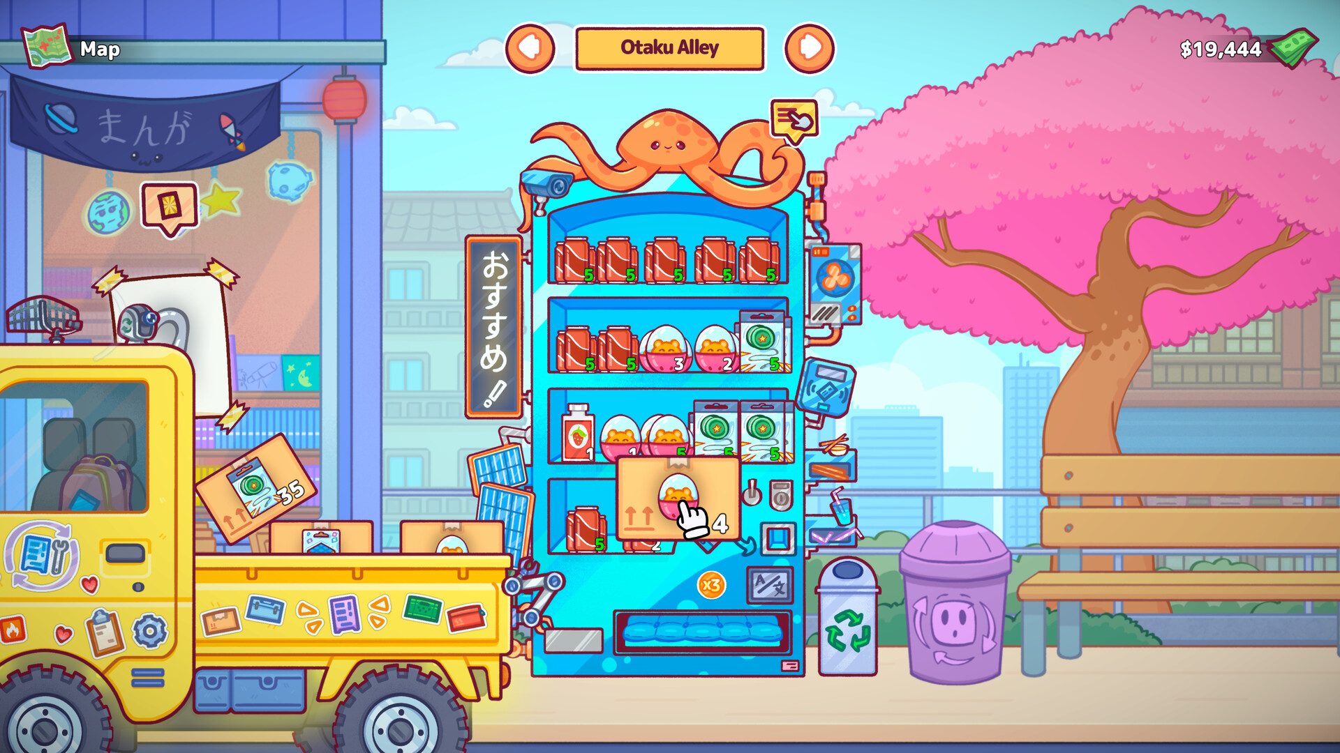 Скриншот: Vending Machine Co.