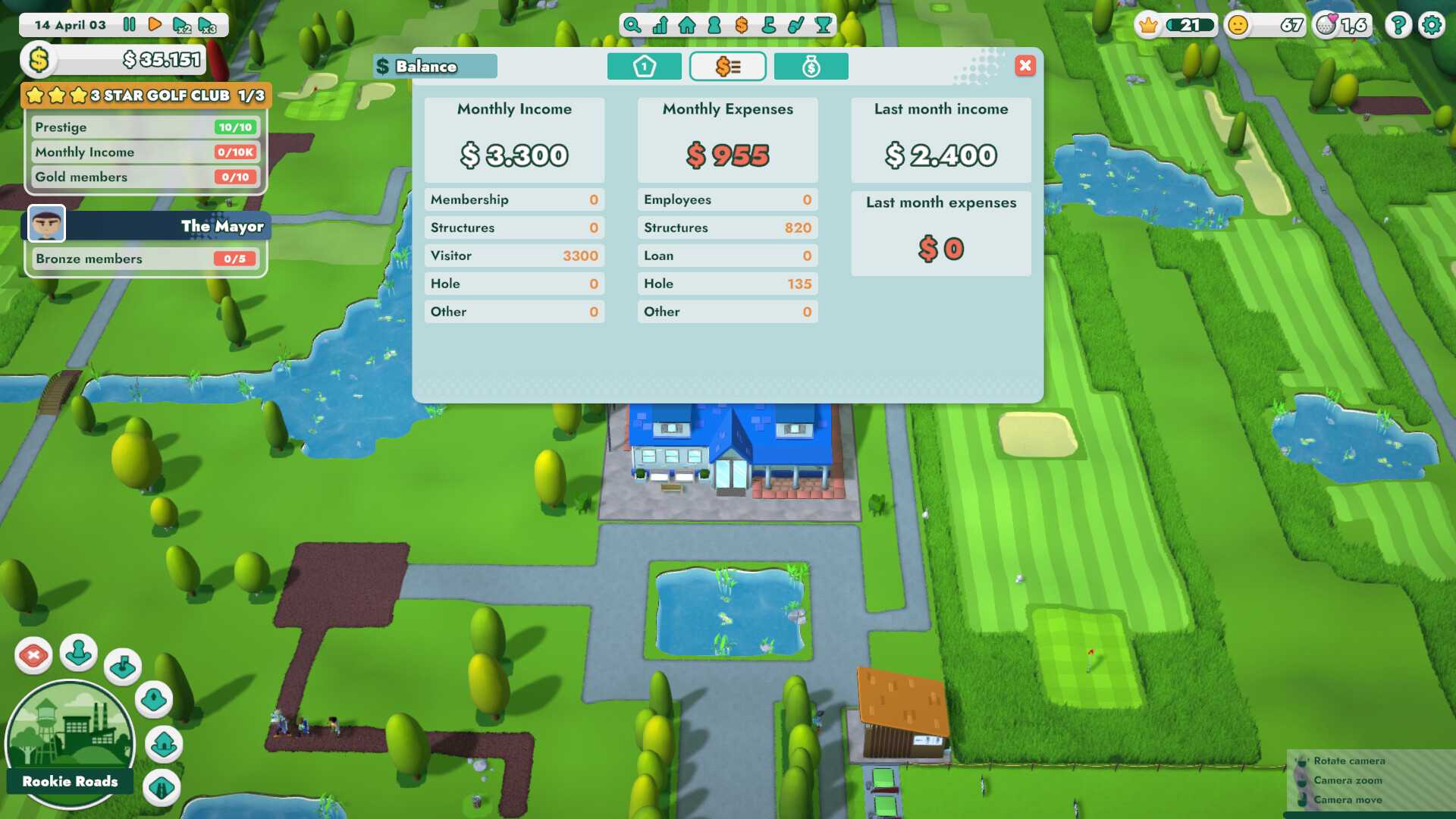 Скриншот: Under Par Golf Architect
