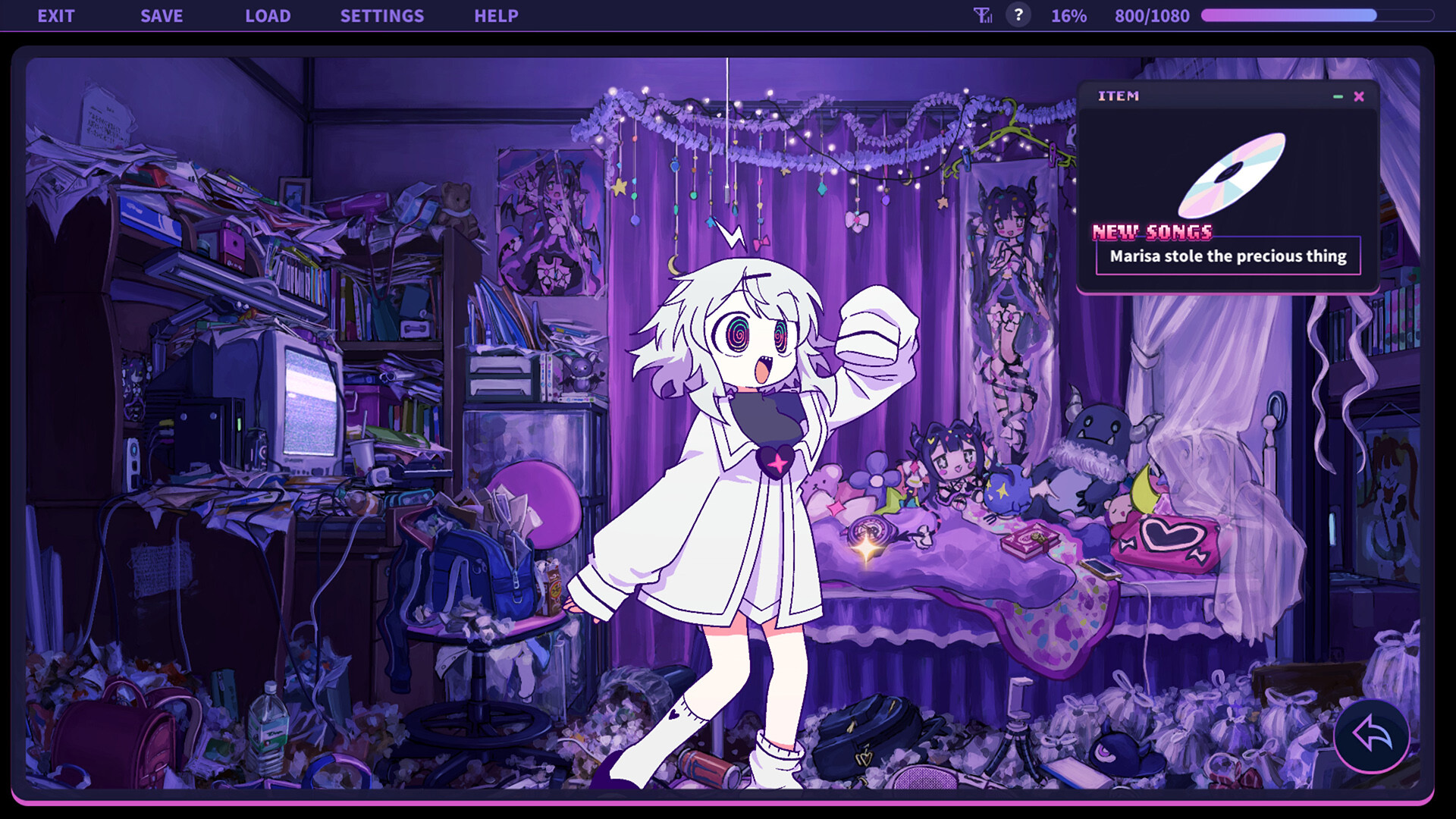 Скриншот: Yunyun Syndrome!? Rhythm Psychosis