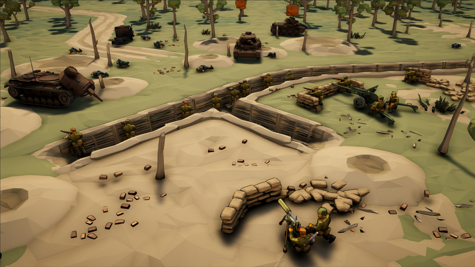 Скриншот: Trench Lord: Eastern Front