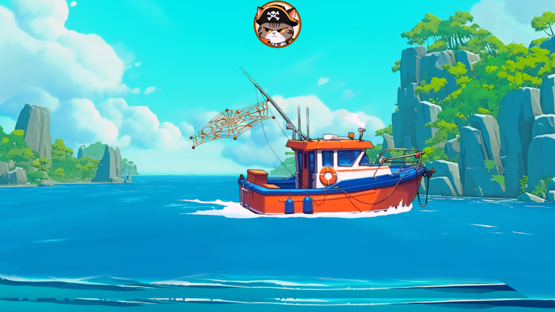 Скриншот: Captain Whiskers: Incremental Seas