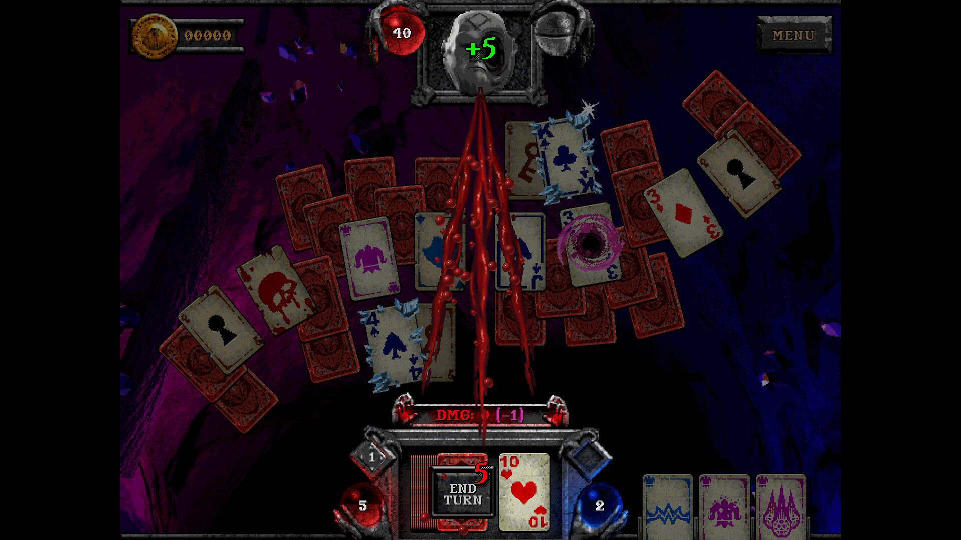 Скриншот: Forbidden Solitaire