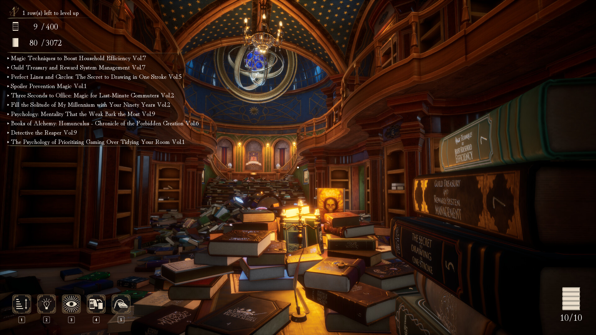 Скриншот: Librarian: Tidy Up the Arcane Library!