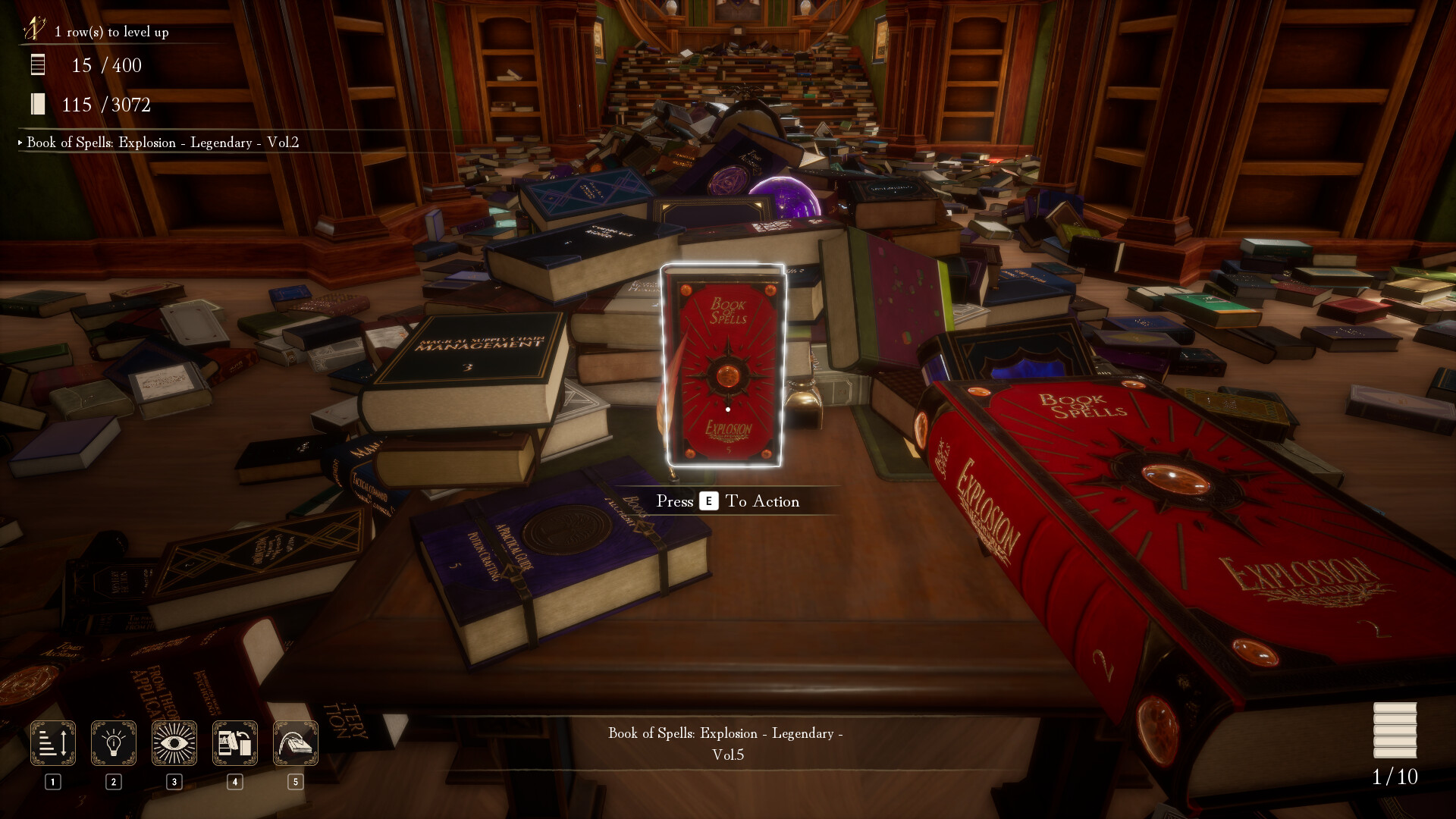 Скриншот: Librarian: Tidy Up the Arcane Library!