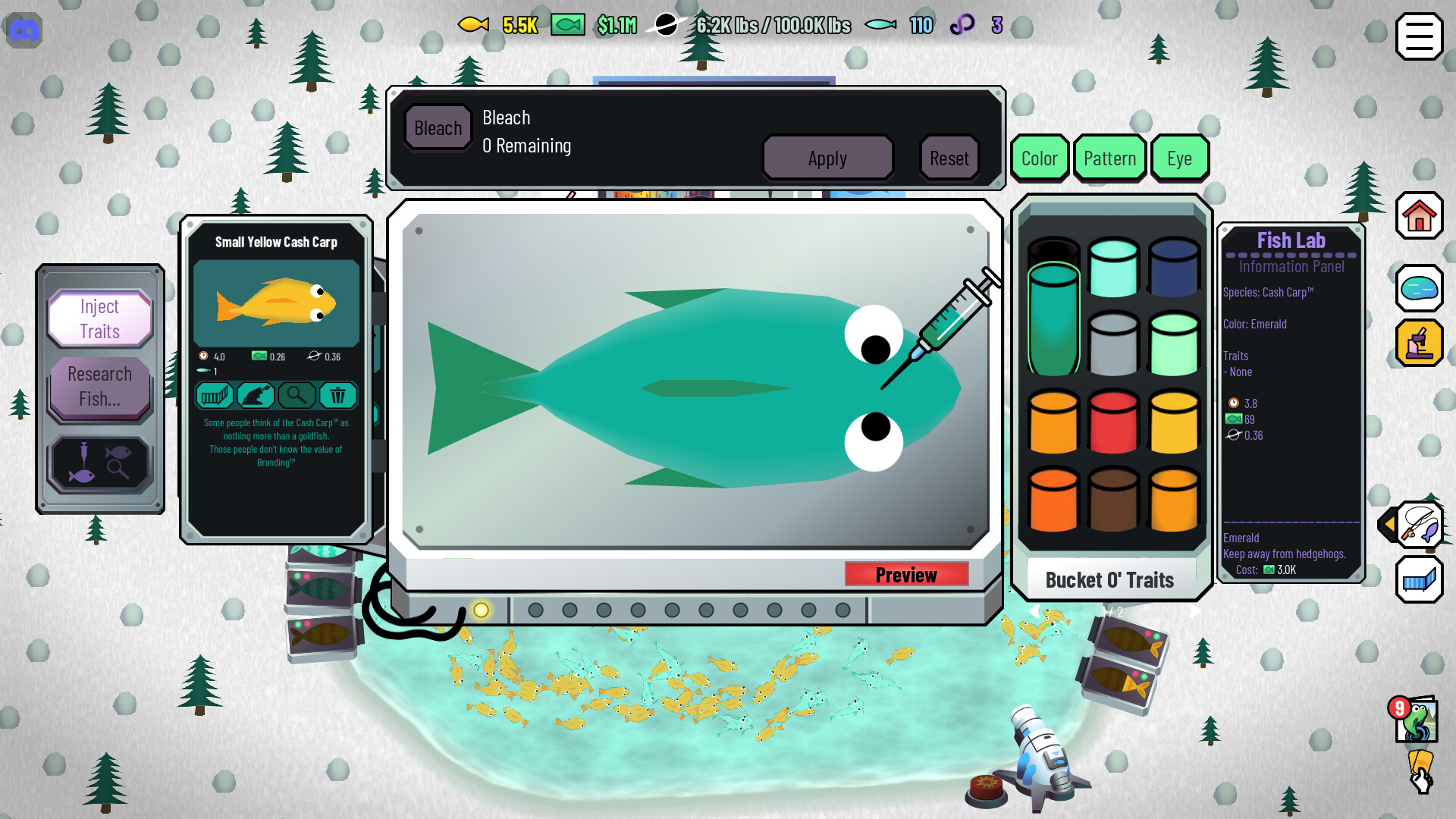 Скриншот: Black Hole Fishing