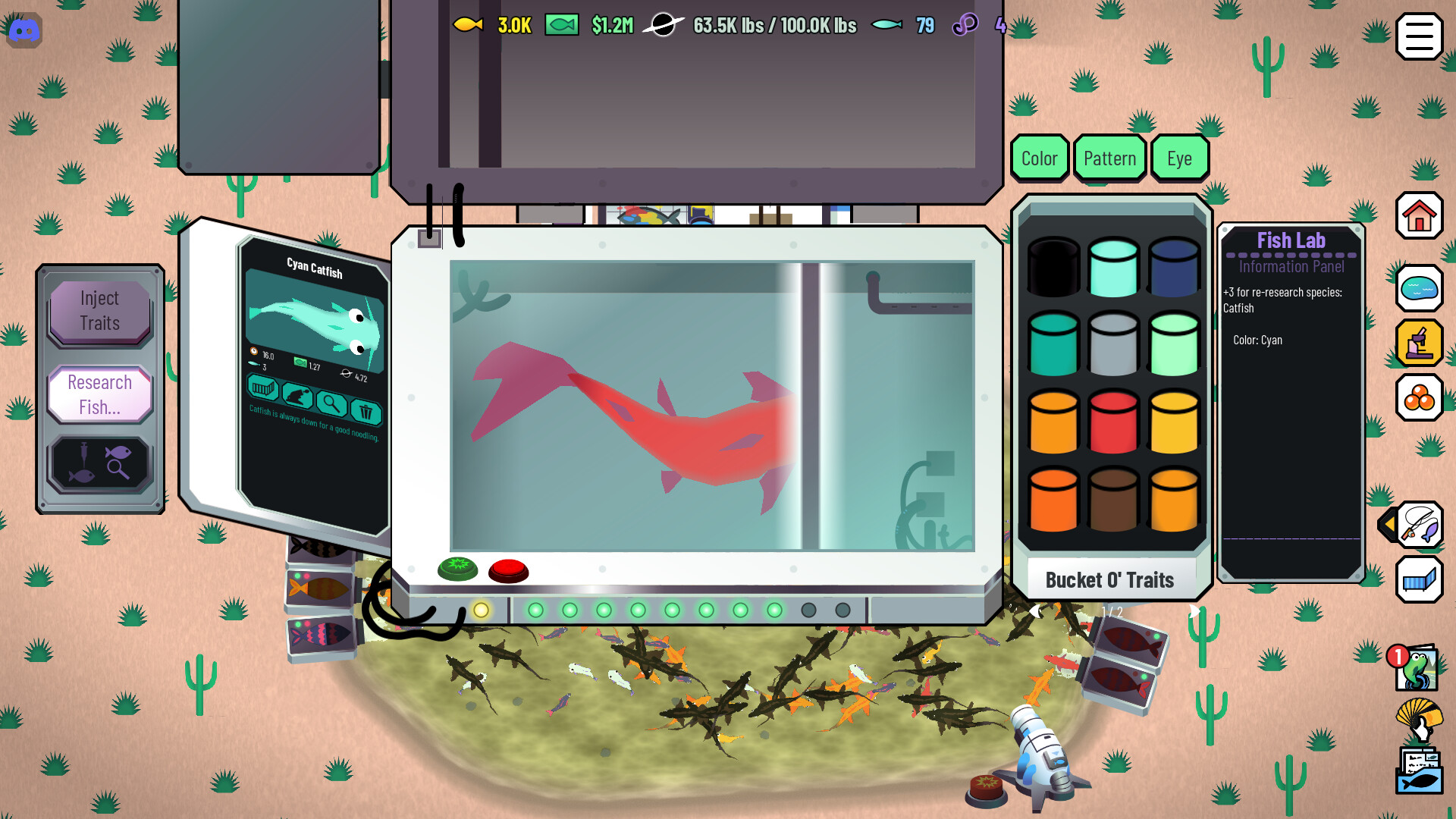 Скриншот: Black Hole Fishing
