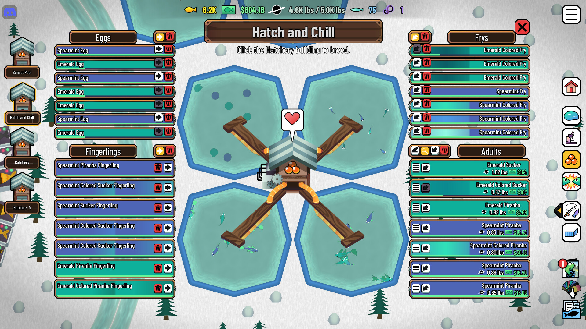 Скриншот: Black Hole Fishing