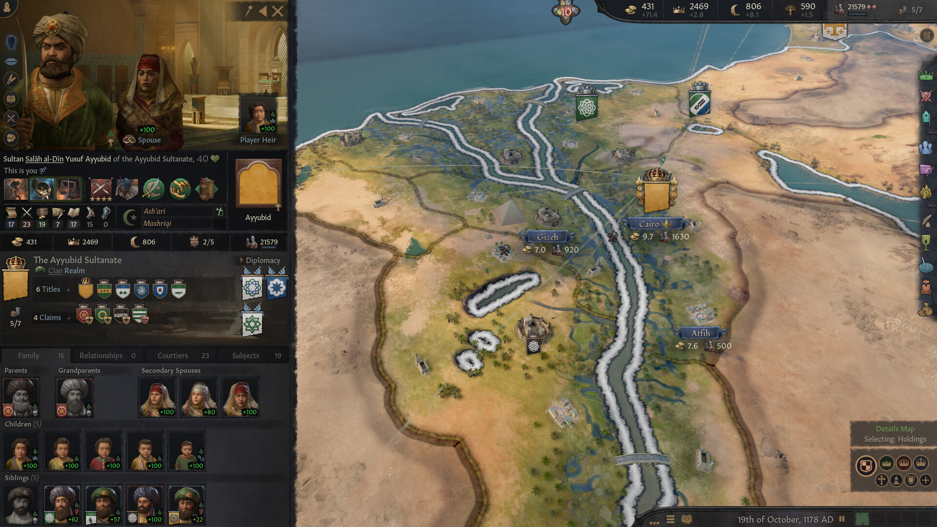 Скриншот: Crusader Kings III