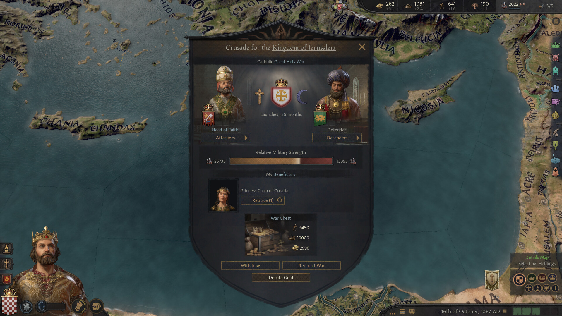 Скриншот: Crusader Kings III