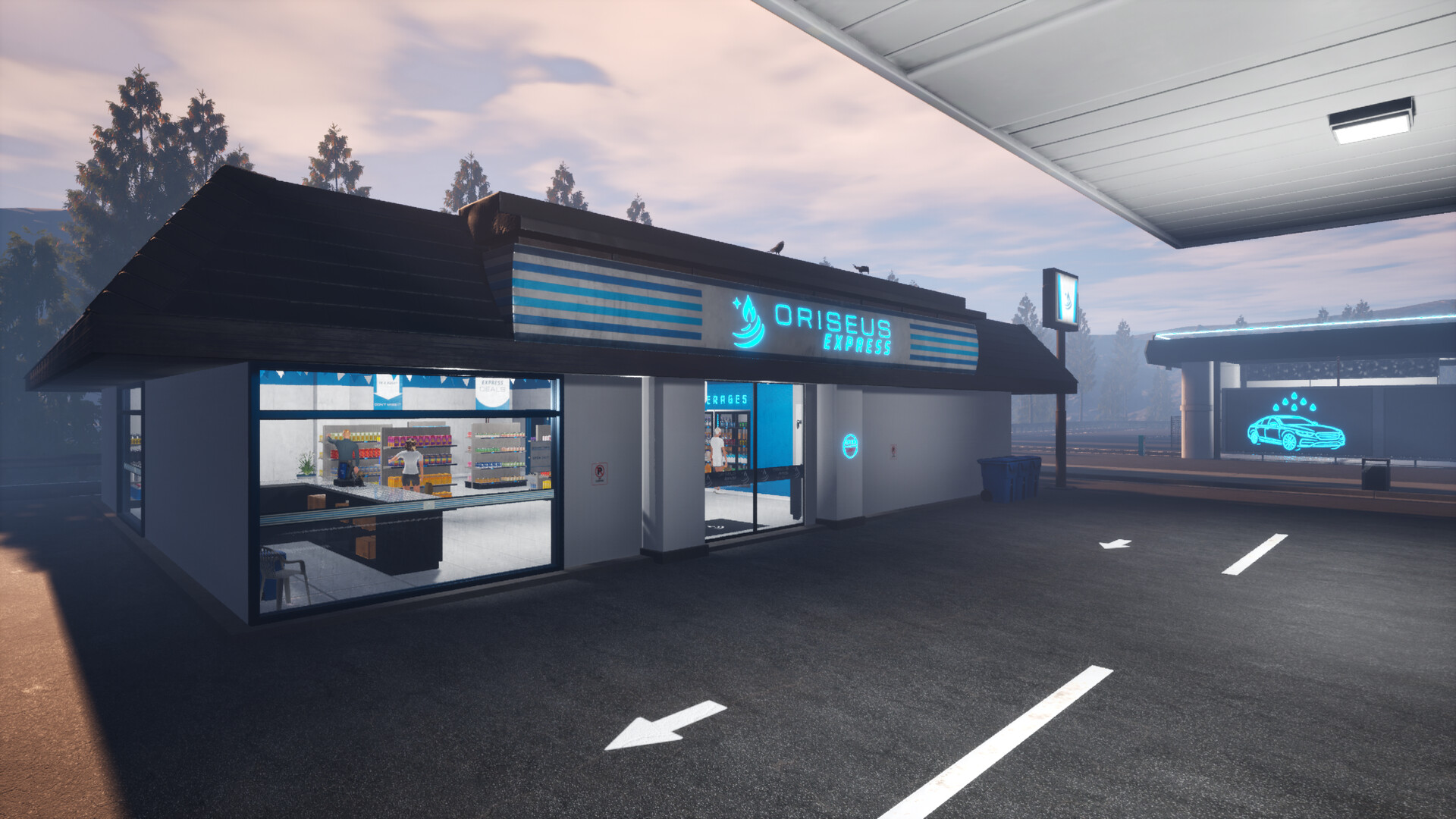 Скриншот: Rest Area Simulator