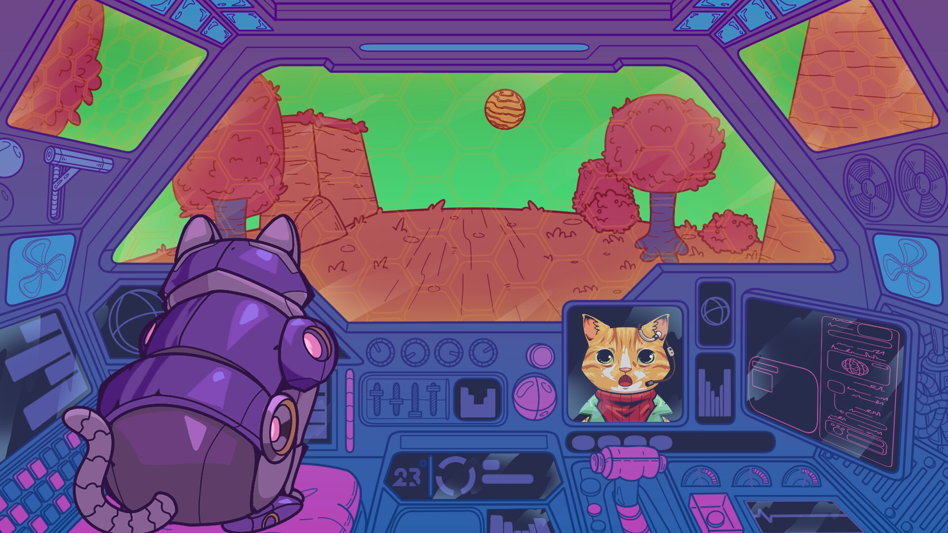 Скриншот: A Planet Full of Cats