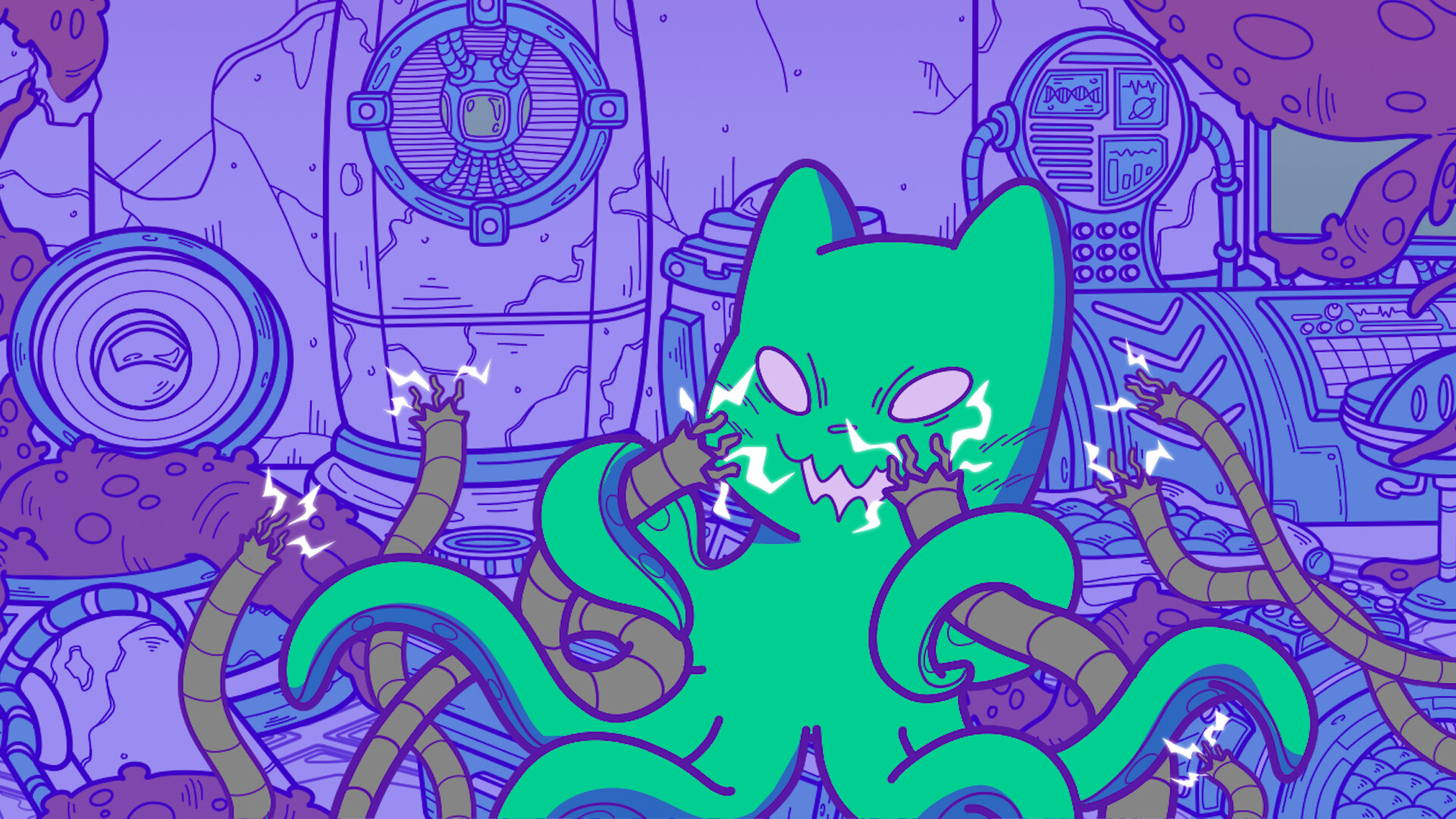Скриншот: A Planet Full of Cats