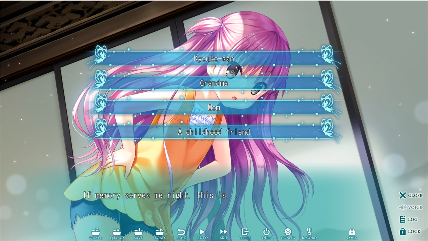 Скриншот: Summer Pockets