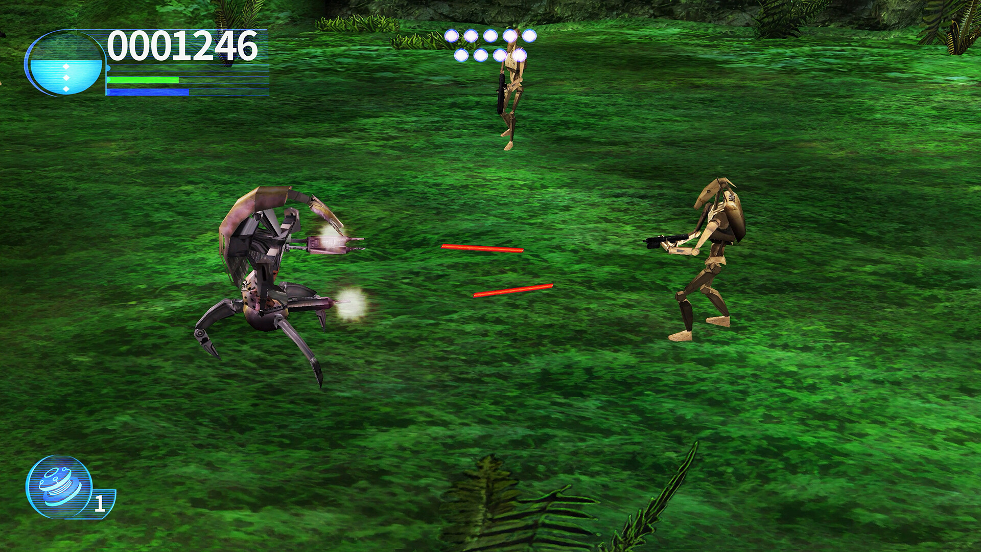 Скриншот: STAR WARS™: Episode I: Jedi Power Battles™