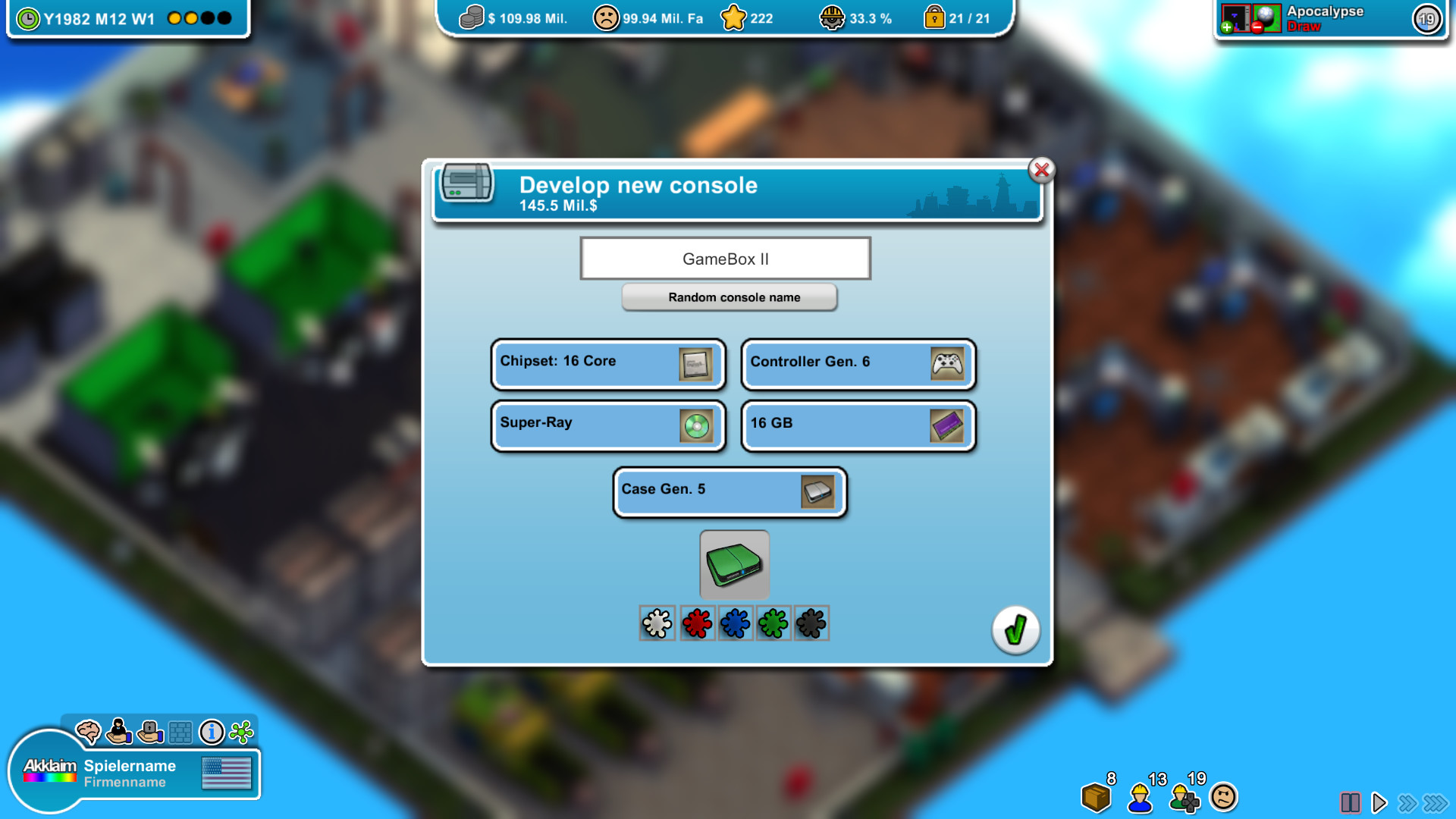 Скриншот: Mad Games Tycoon