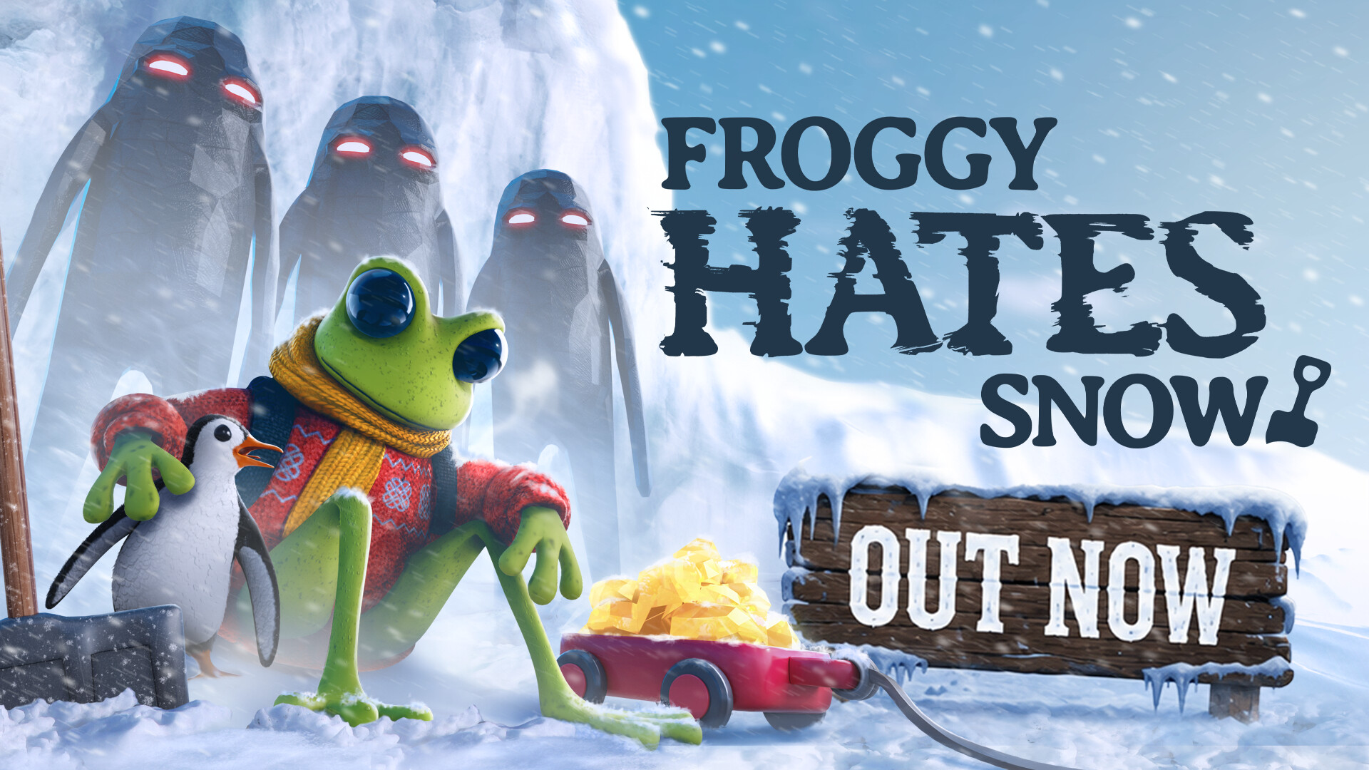 Скриншот: FROGGY HATES SNOW