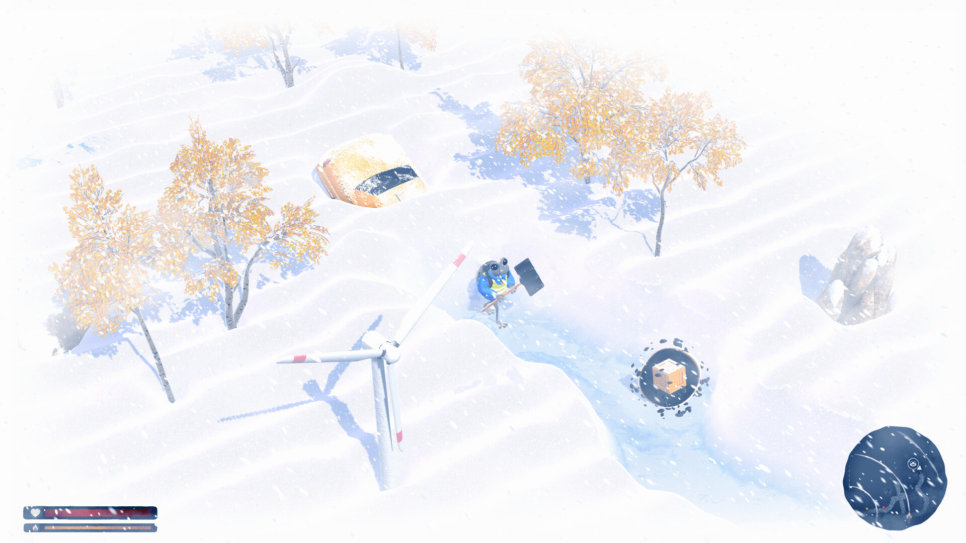 Скриншот: FROGGY HATES SNOW