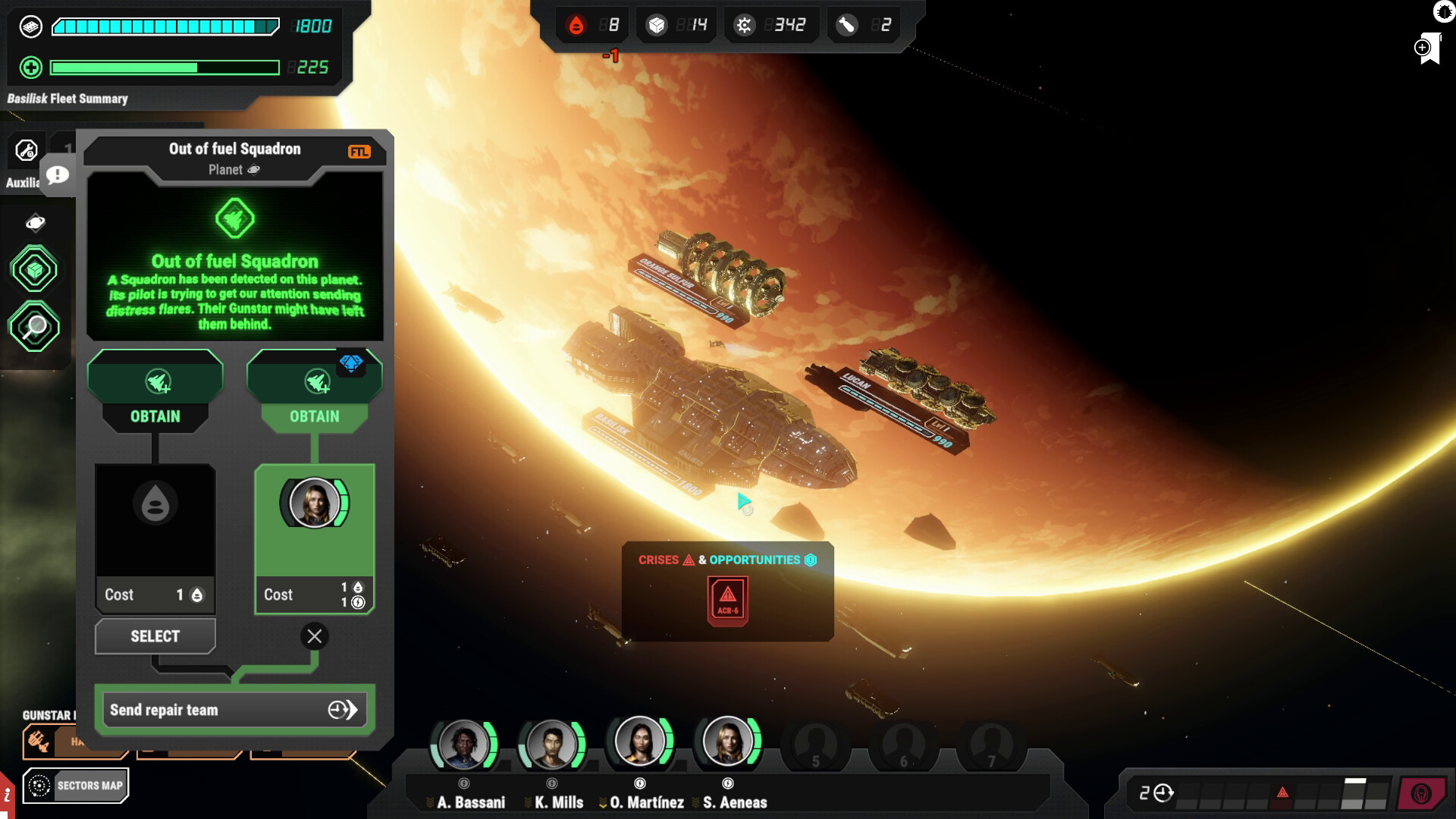 Скриншот: Battlestar Galactica: Scattered Hopes