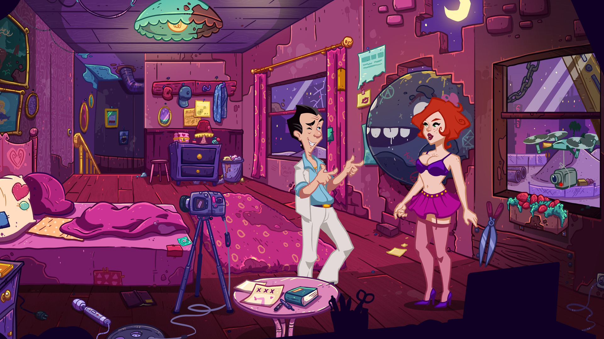 Скриншот: Leisure Suit Larry - Wet Dreams Don't Dry