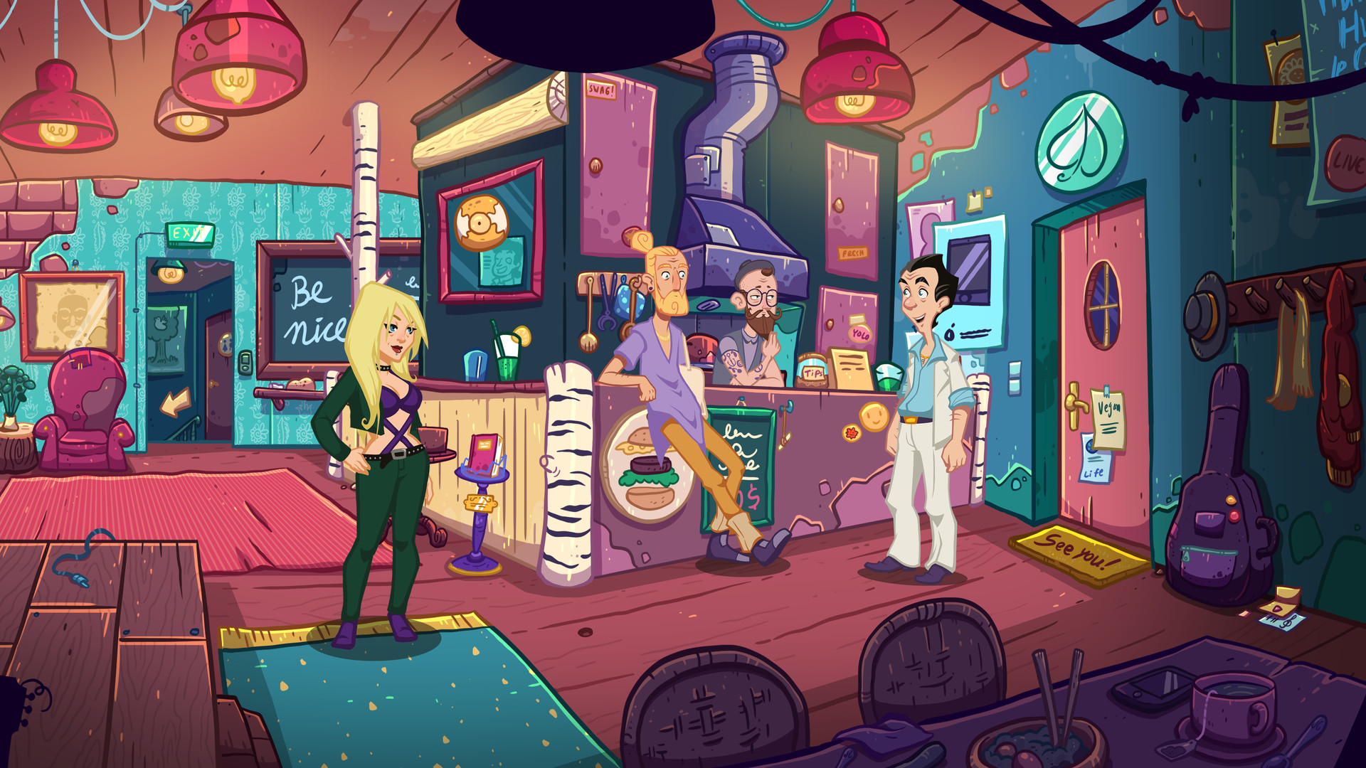 Скриншот: Leisure Suit Larry - Wet Dreams Don't Dry