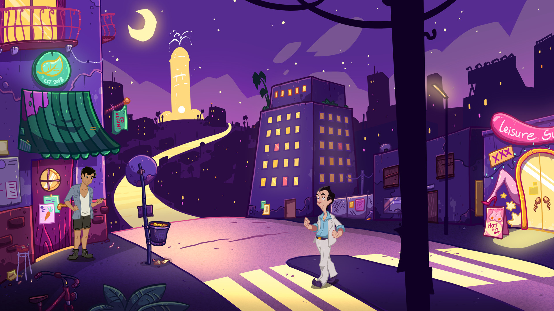Скриншот: Leisure Suit Larry - Wet Dreams Don't Dry