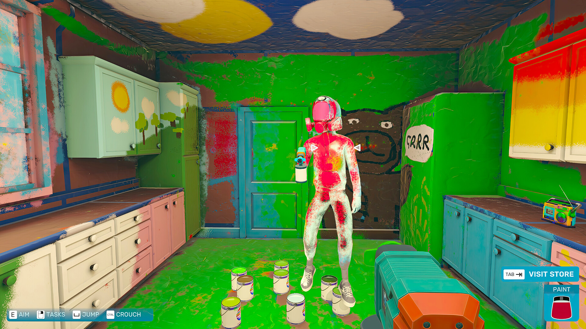Скриншот: Spray Paint Simulator