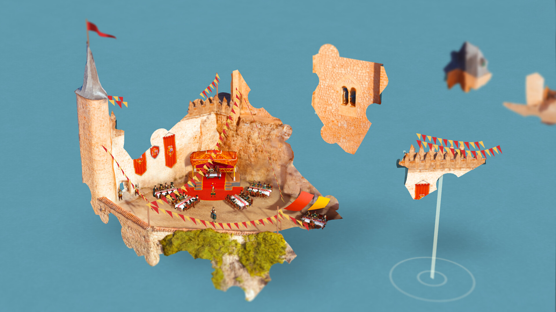 Скриншот: Puzzling Places - 3D Jigsaw Sim