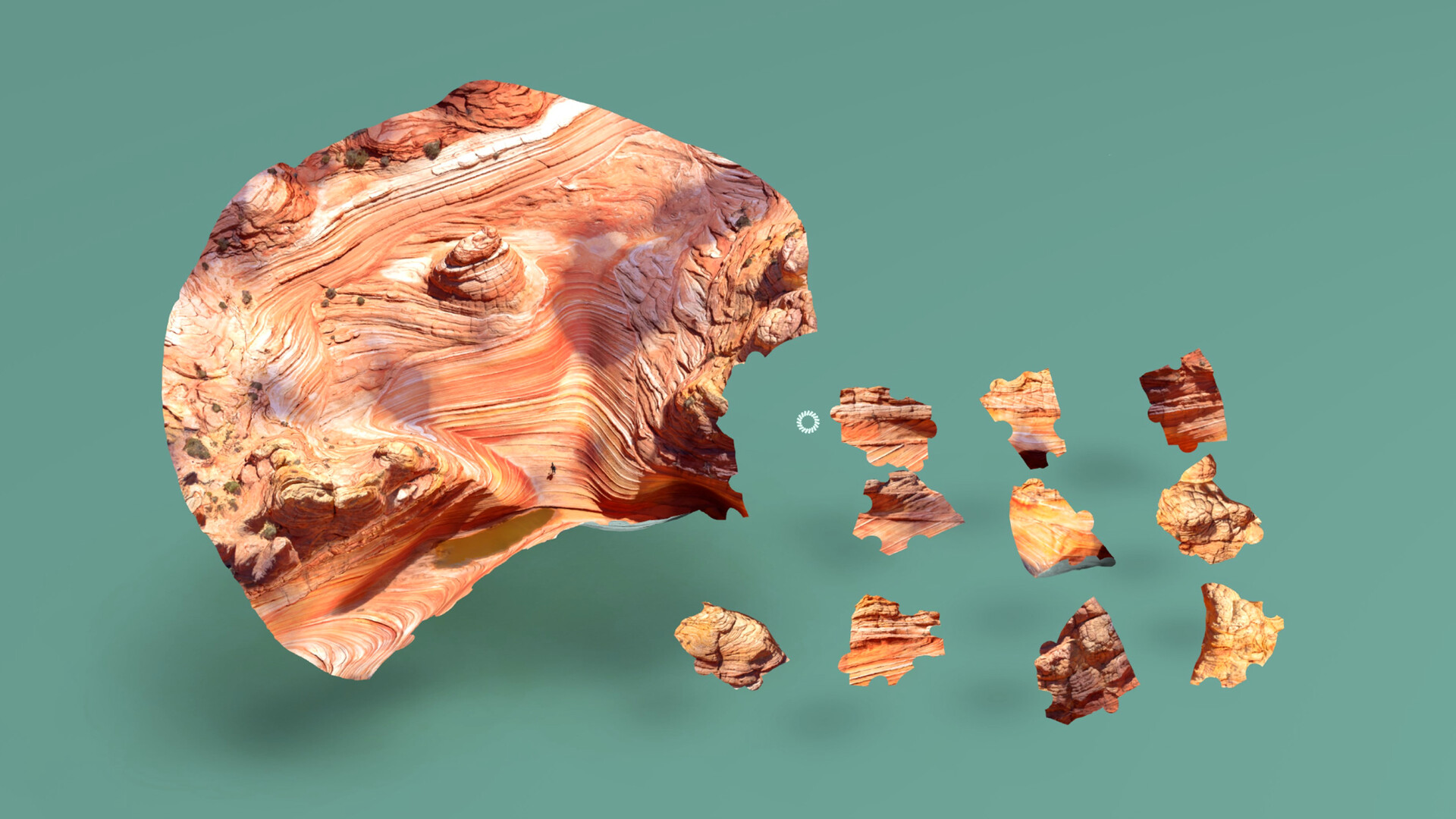 Скриншот: Puzzling Places - 3D Jigsaw Sim