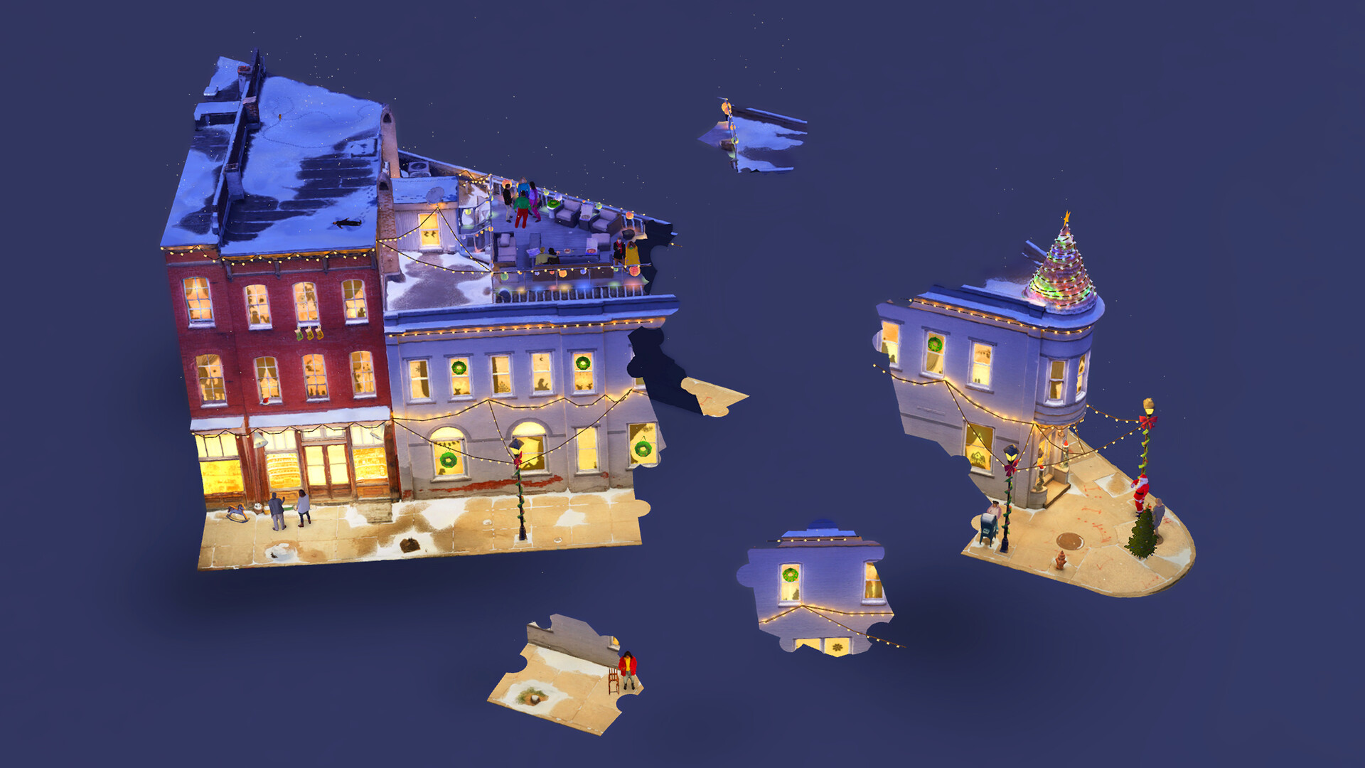 Скриншот: Puzzling Places - 3D Jigsaw Sim