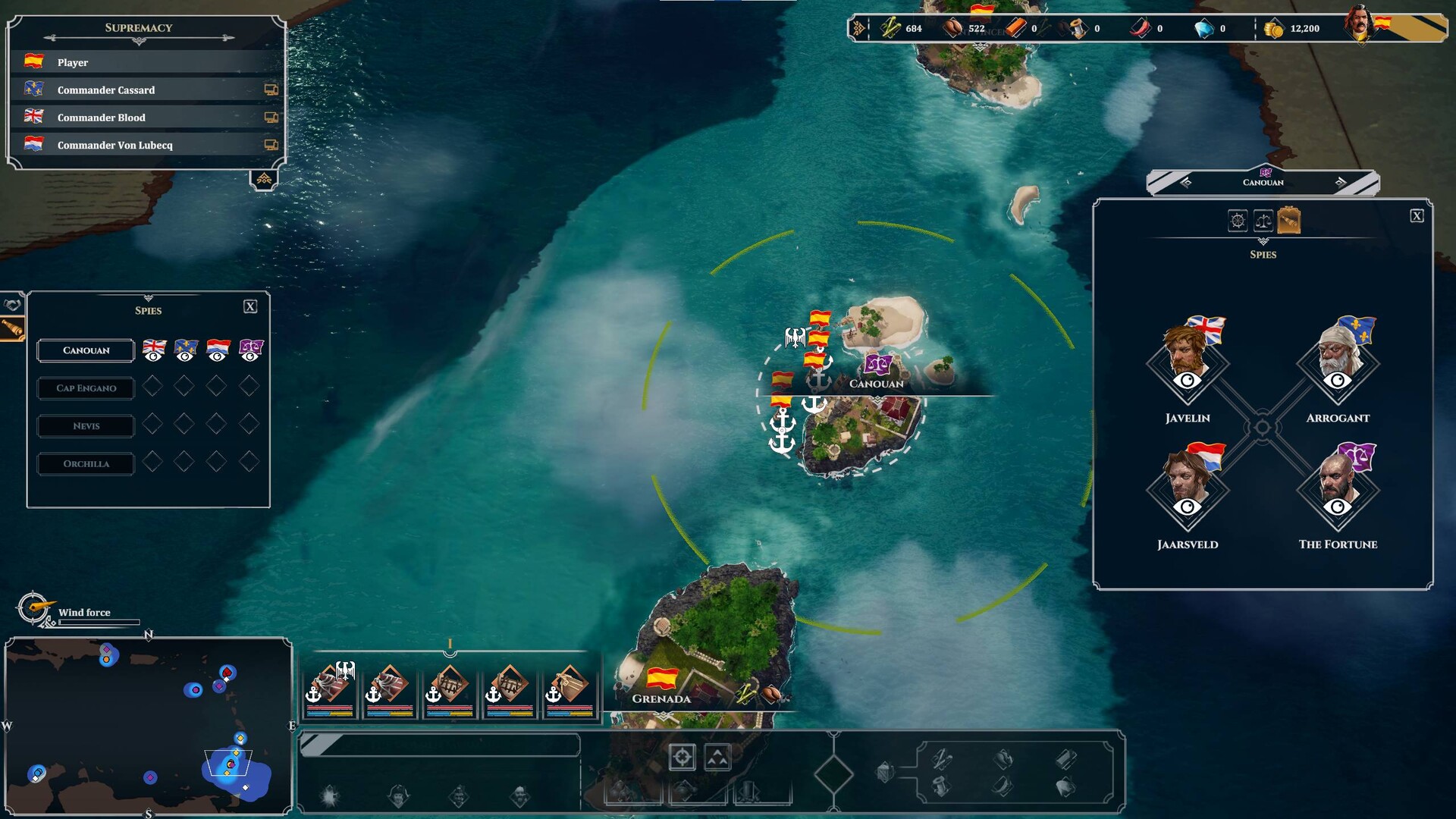 Скриншот: Corsairs - Battle of the Caribbean
