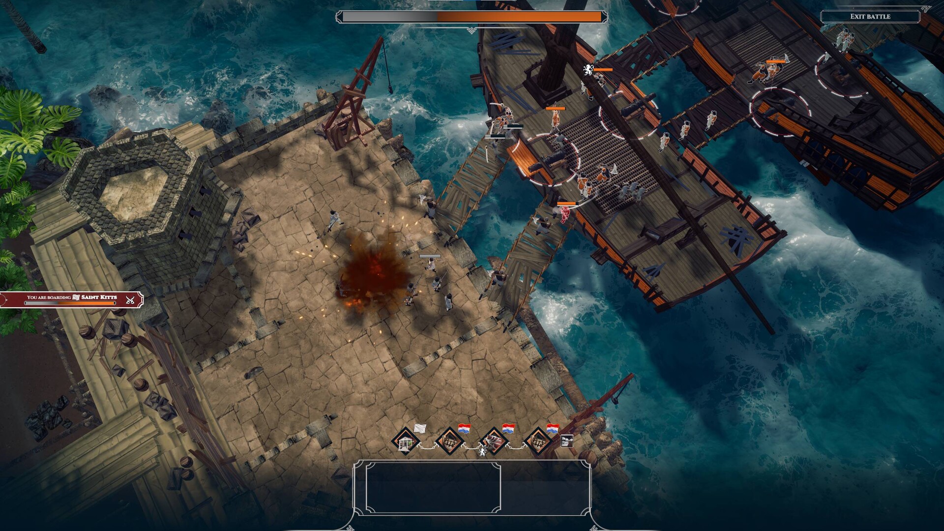 Скриншот: Corsairs - Battle of the Caribbean