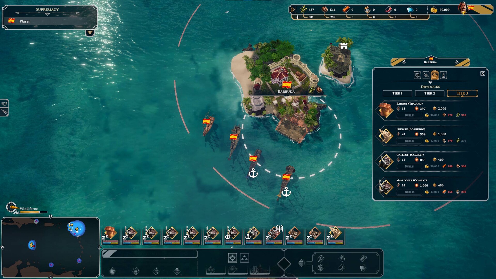 Скриншот: Corsairs - Battle of the Caribbean