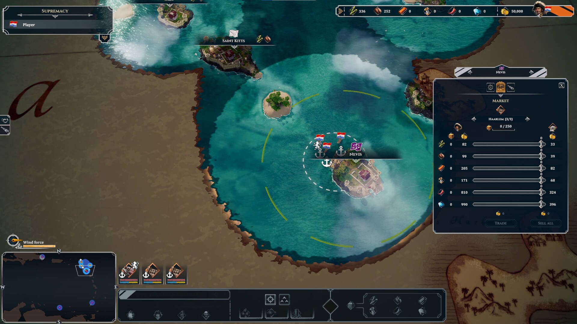 Скриншот: Corsairs - Battle of the Caribbean