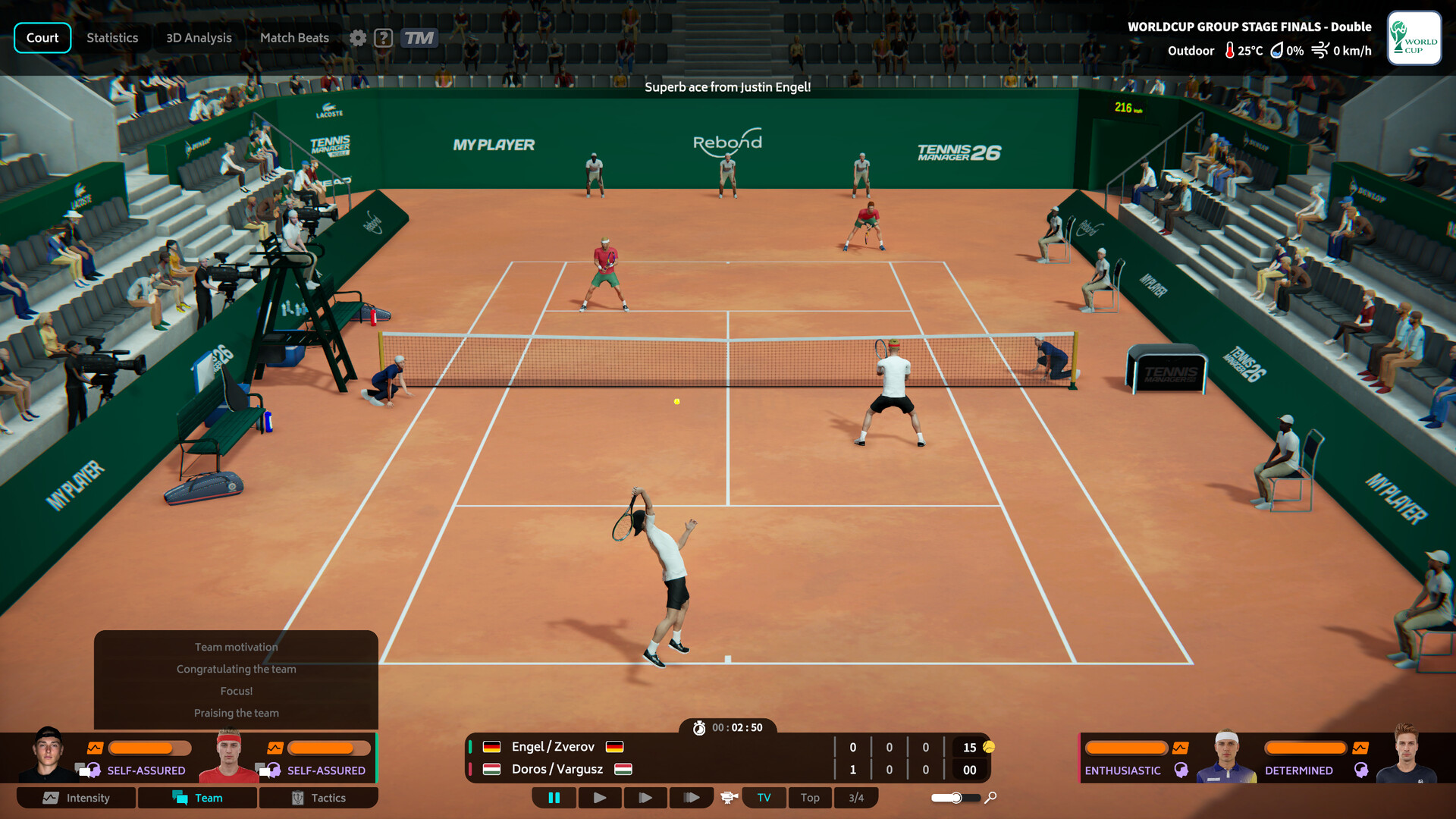 Скриншот: Tennis Manager 26