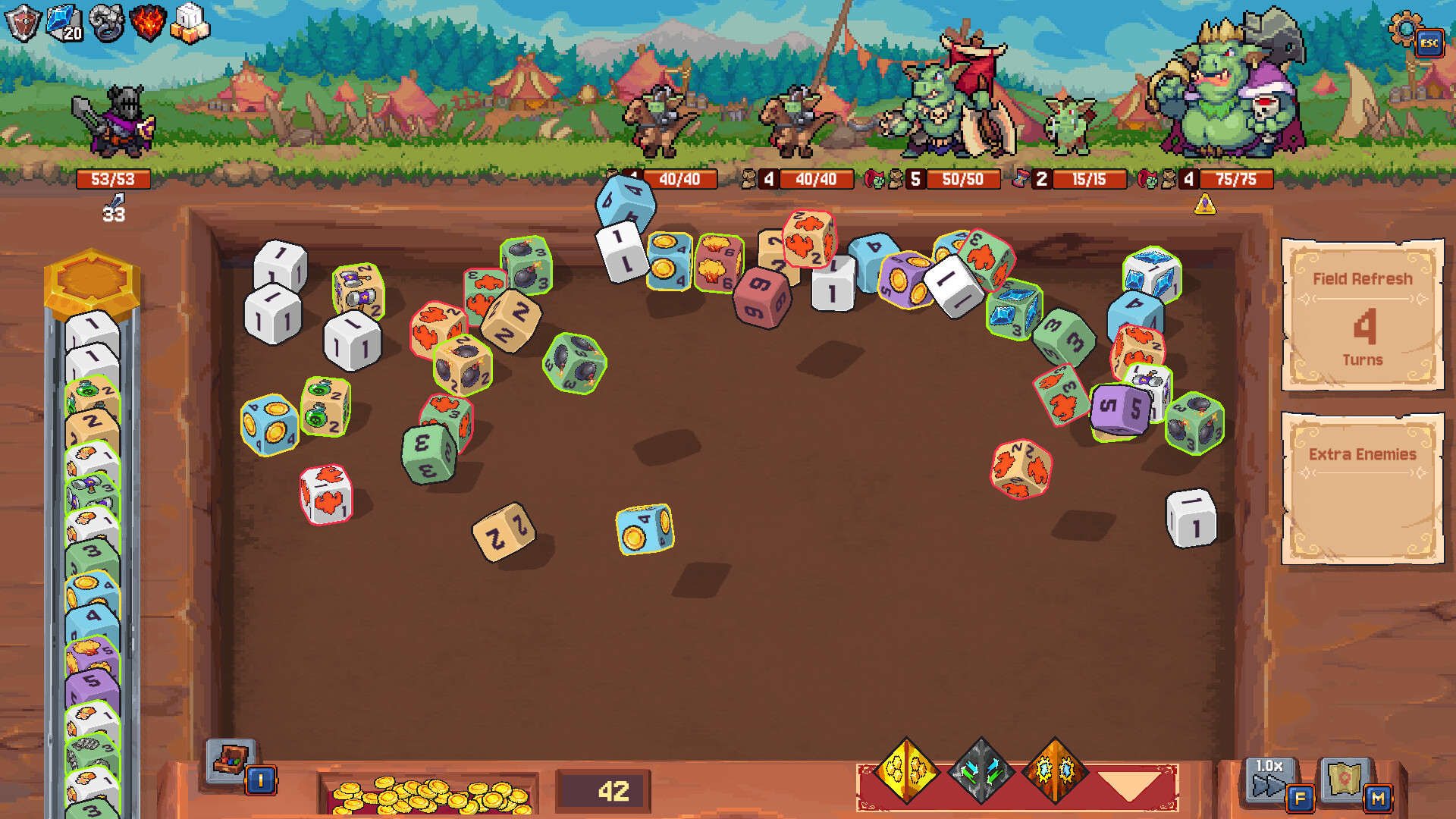 Скриншот: Rune Dice
