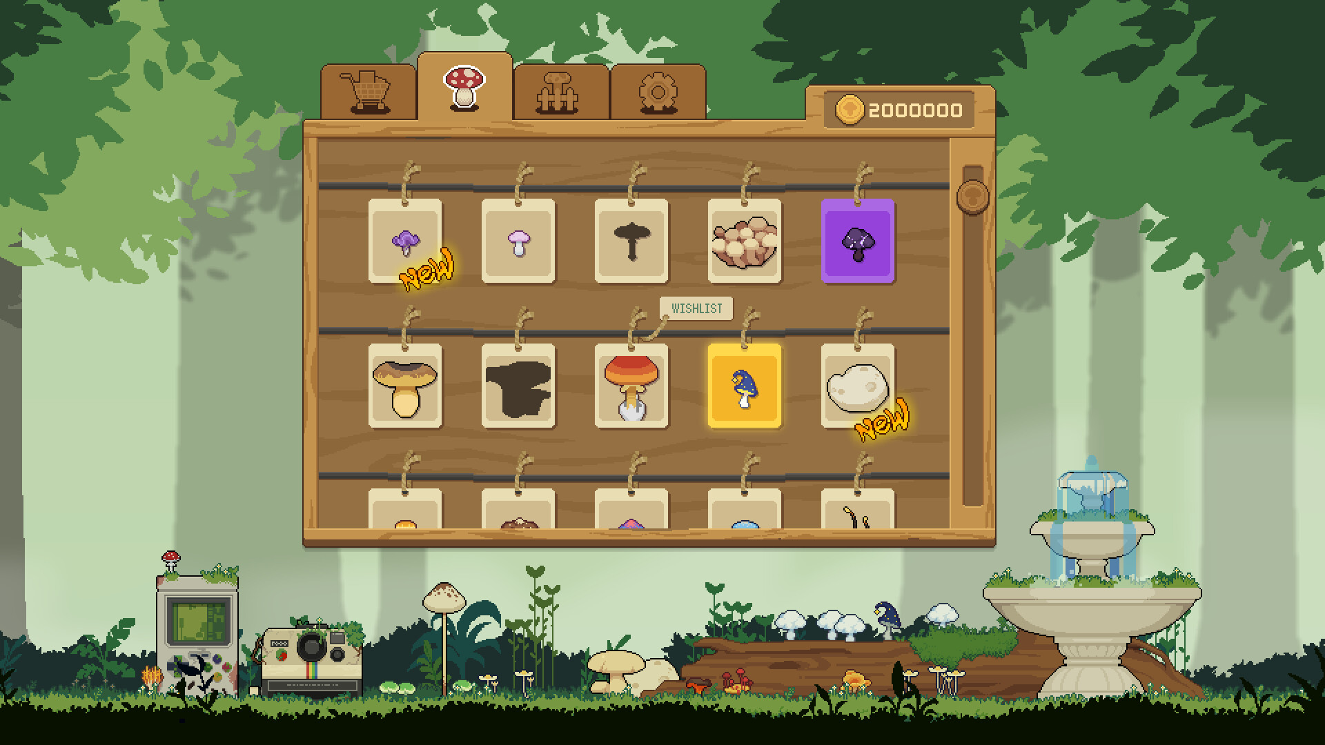 Скриншот: Mushroom Nook