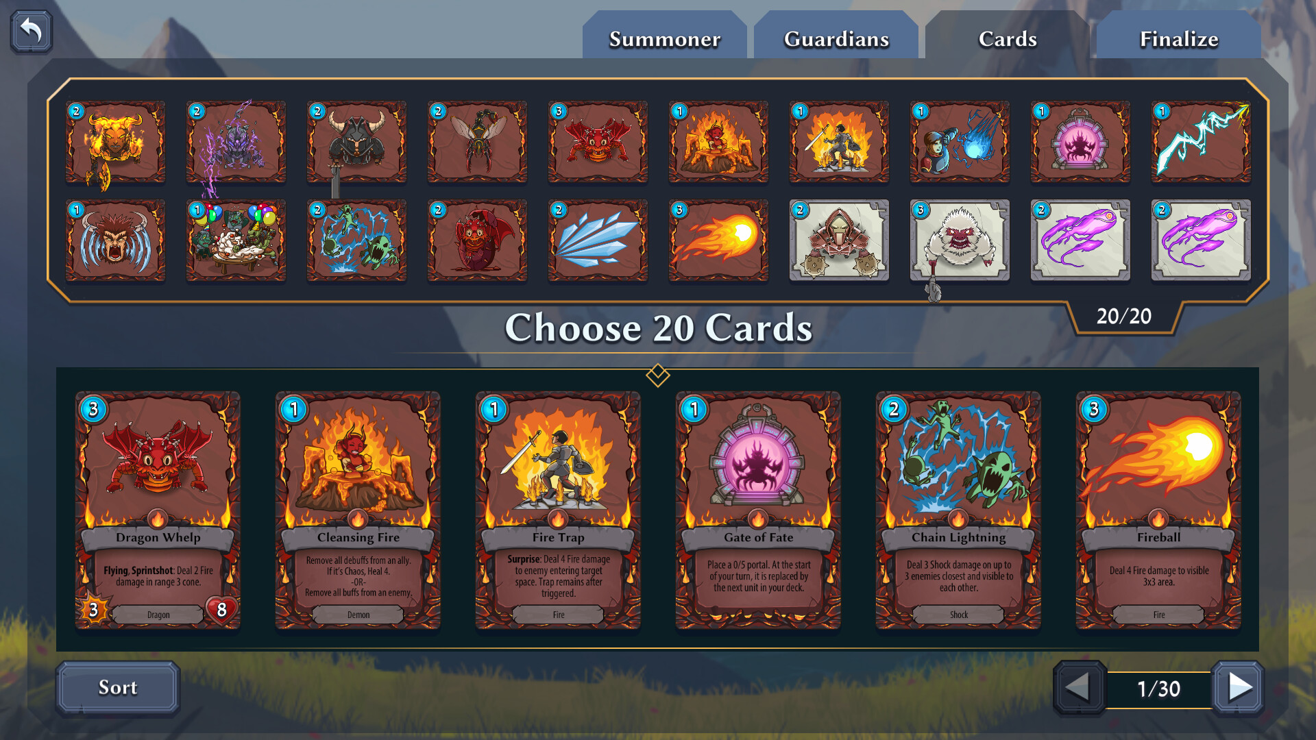 Скриншот: Abalon: Roguelike Tactics CCG