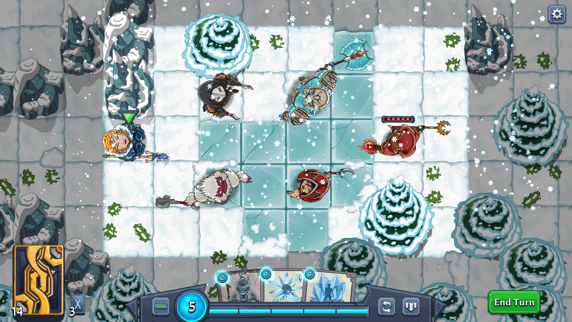 Скриншот: Abalon: Roguelike Tactics CCG