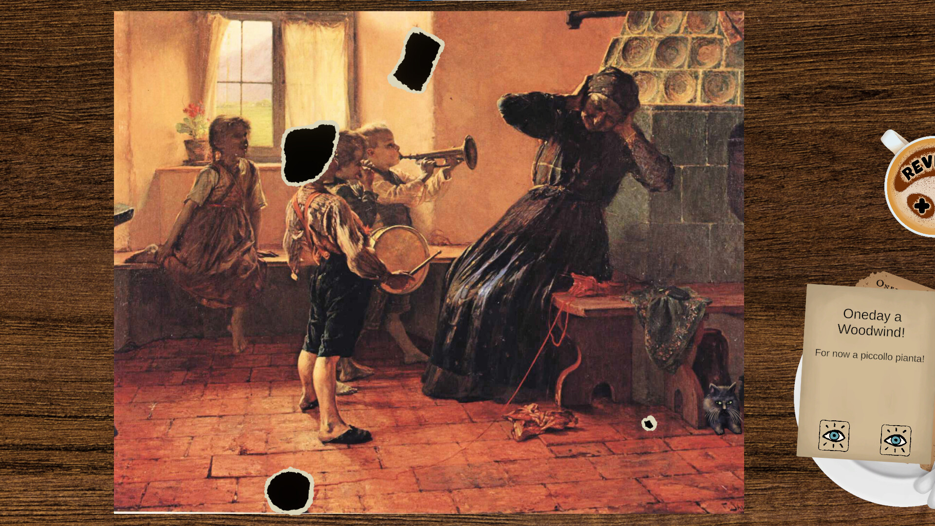 Скриншот: I Eat Paintings When Guards Aren't Looking